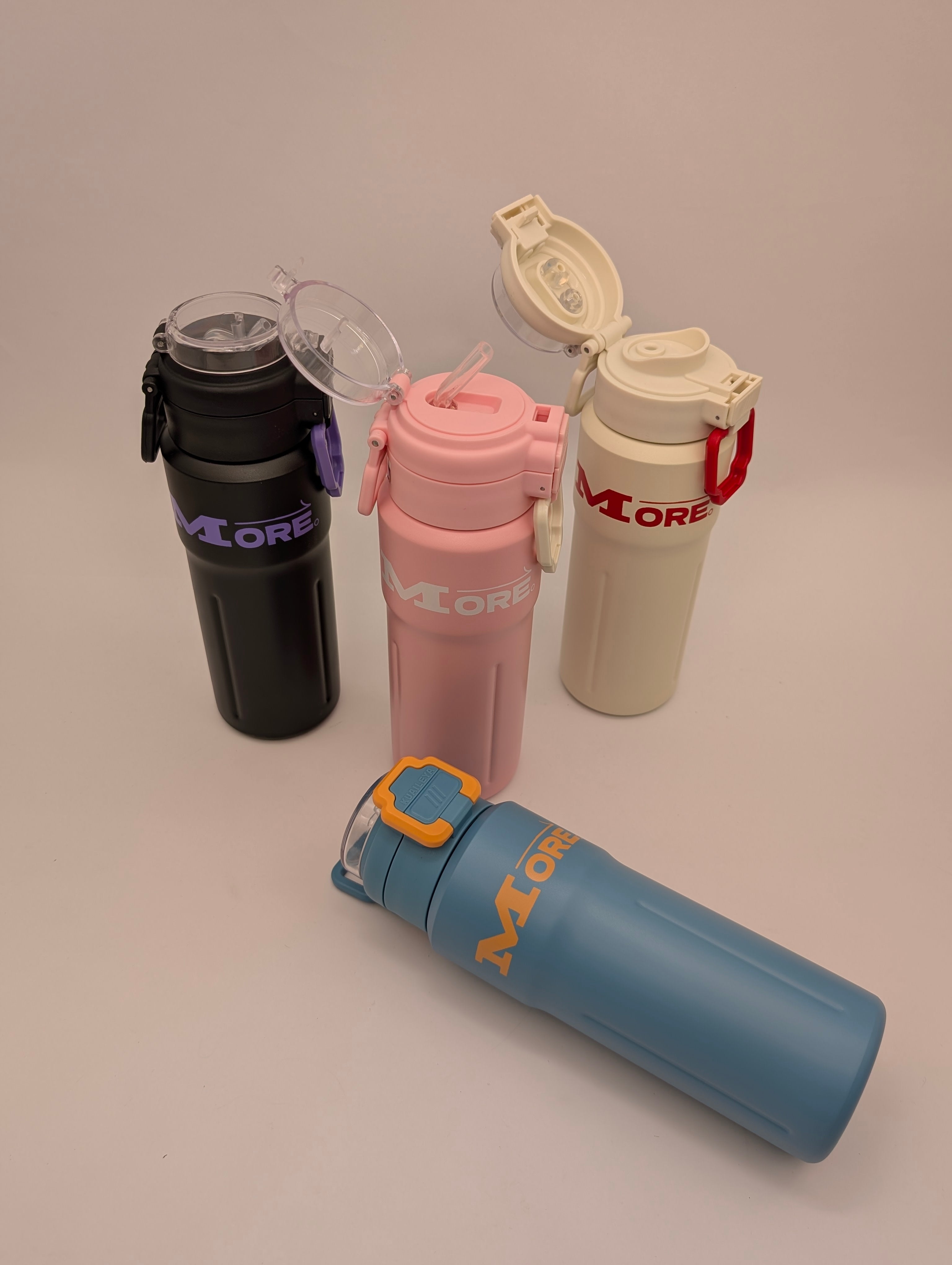 MORE FLIP-TOP WATER BOTTLES