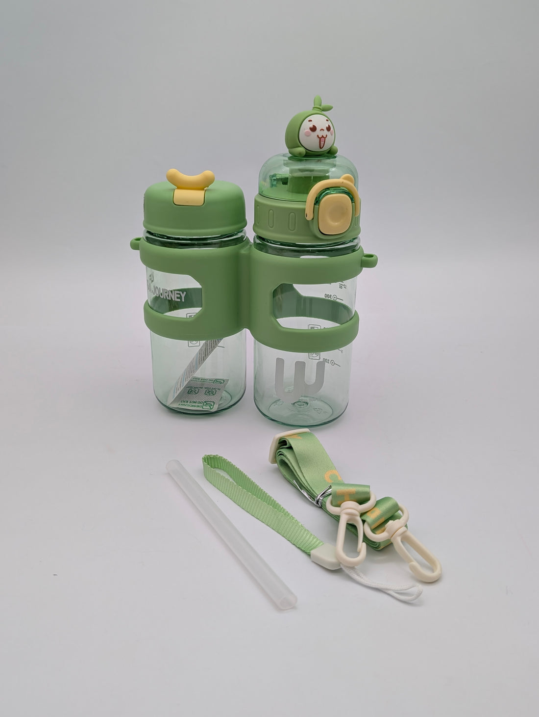 ADORABLE BUNNY EAR DOUBLE WATER BOTTLE