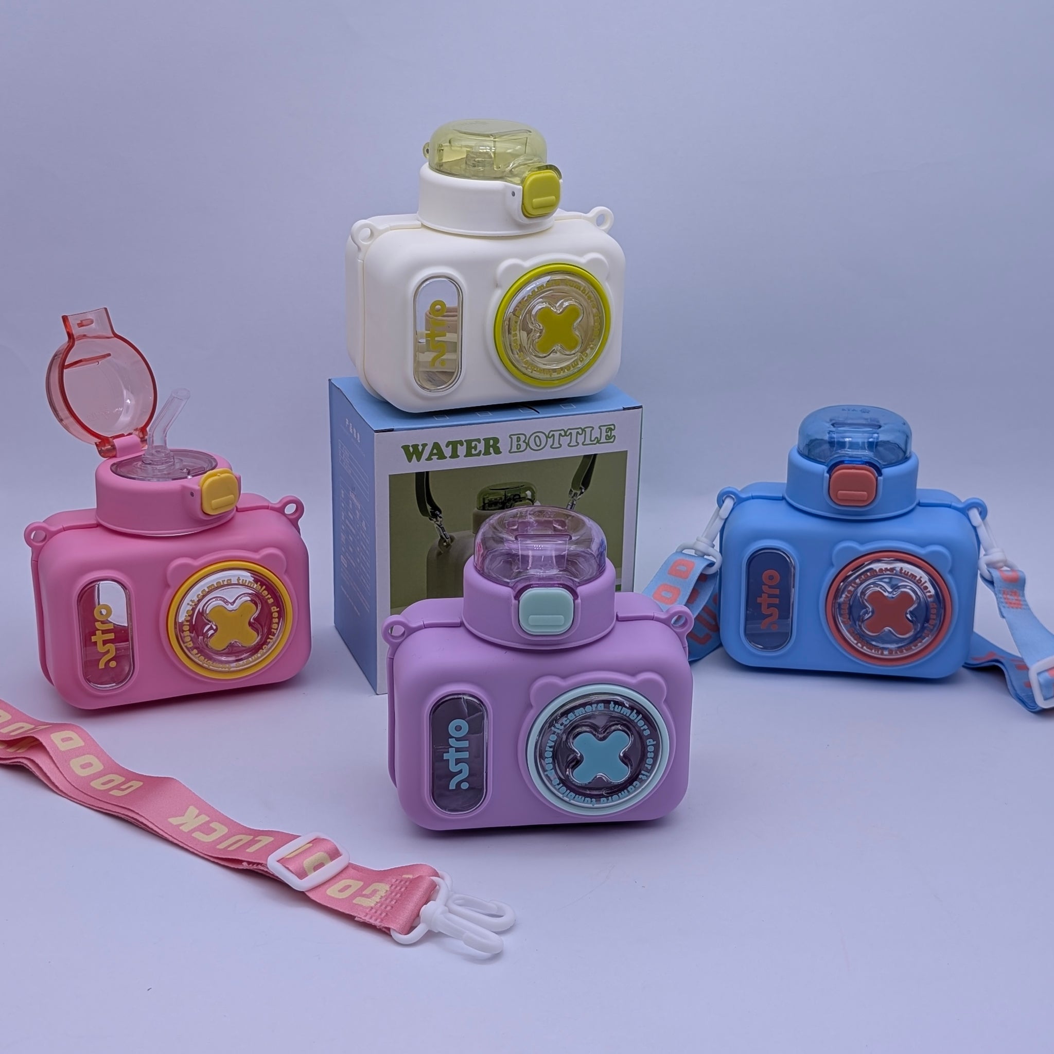 INSTAX CAMERA-SHAPED WATER BOTTLE