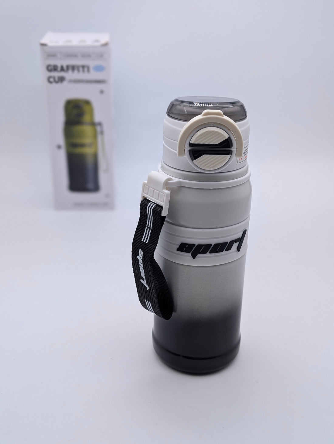DOUBLE COLOUR SPORTS FLASK WATER BOTTLE
