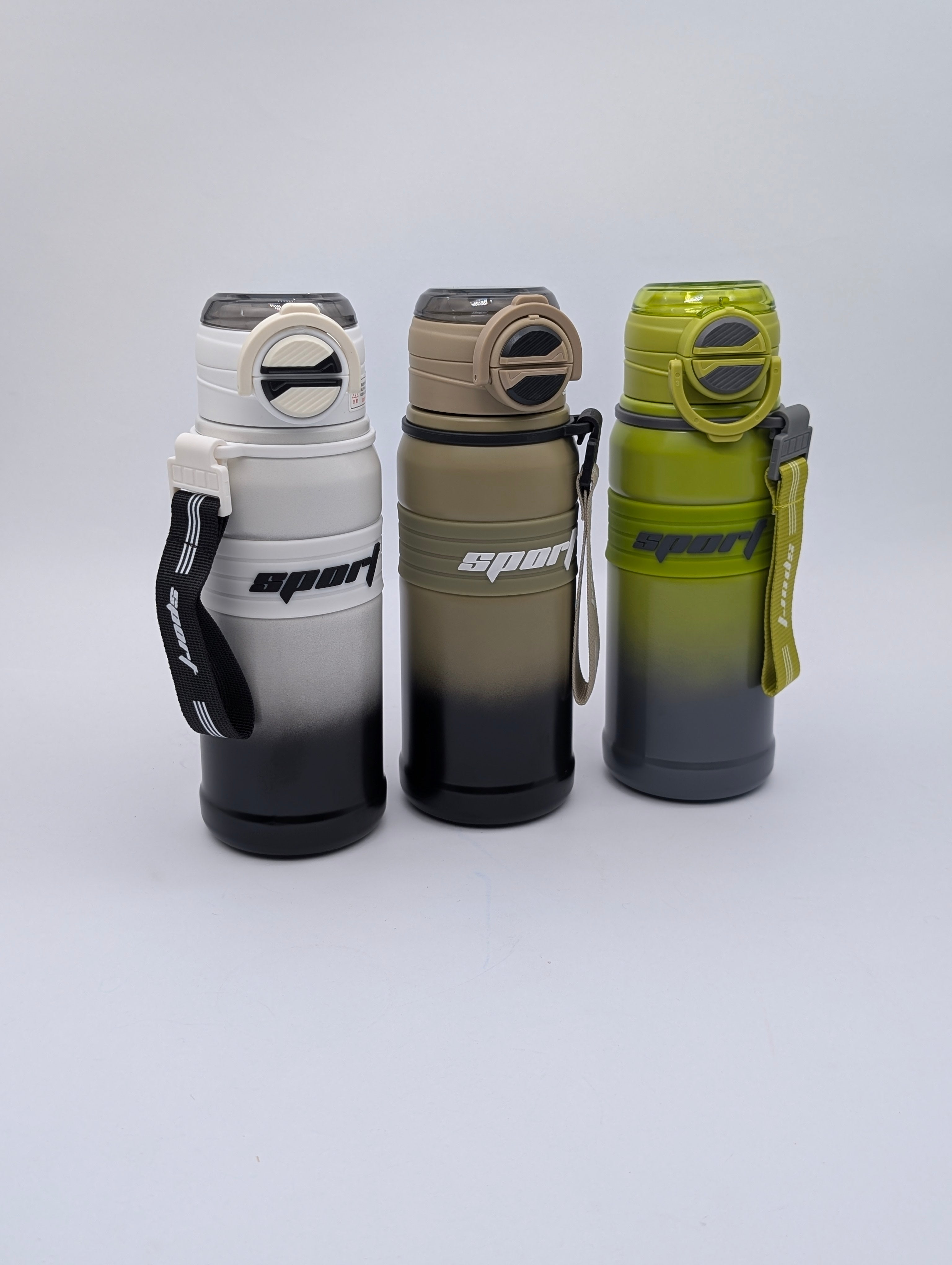 DOUBLE COLOUR SPORTS FLASK WATER BOTTLE