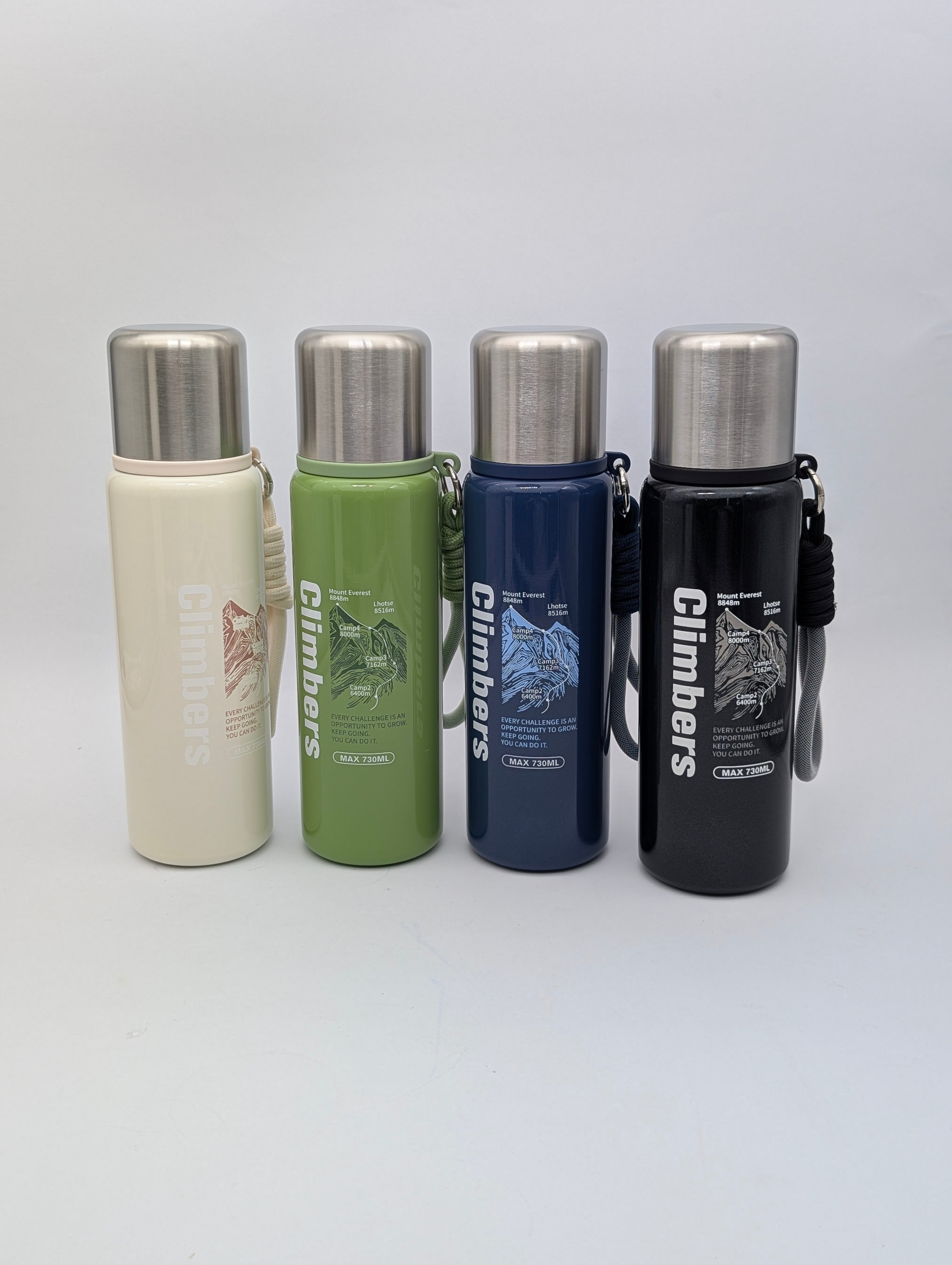 GRADIENT CLIMBERS FLASK BOTTLES WITH STRAPS