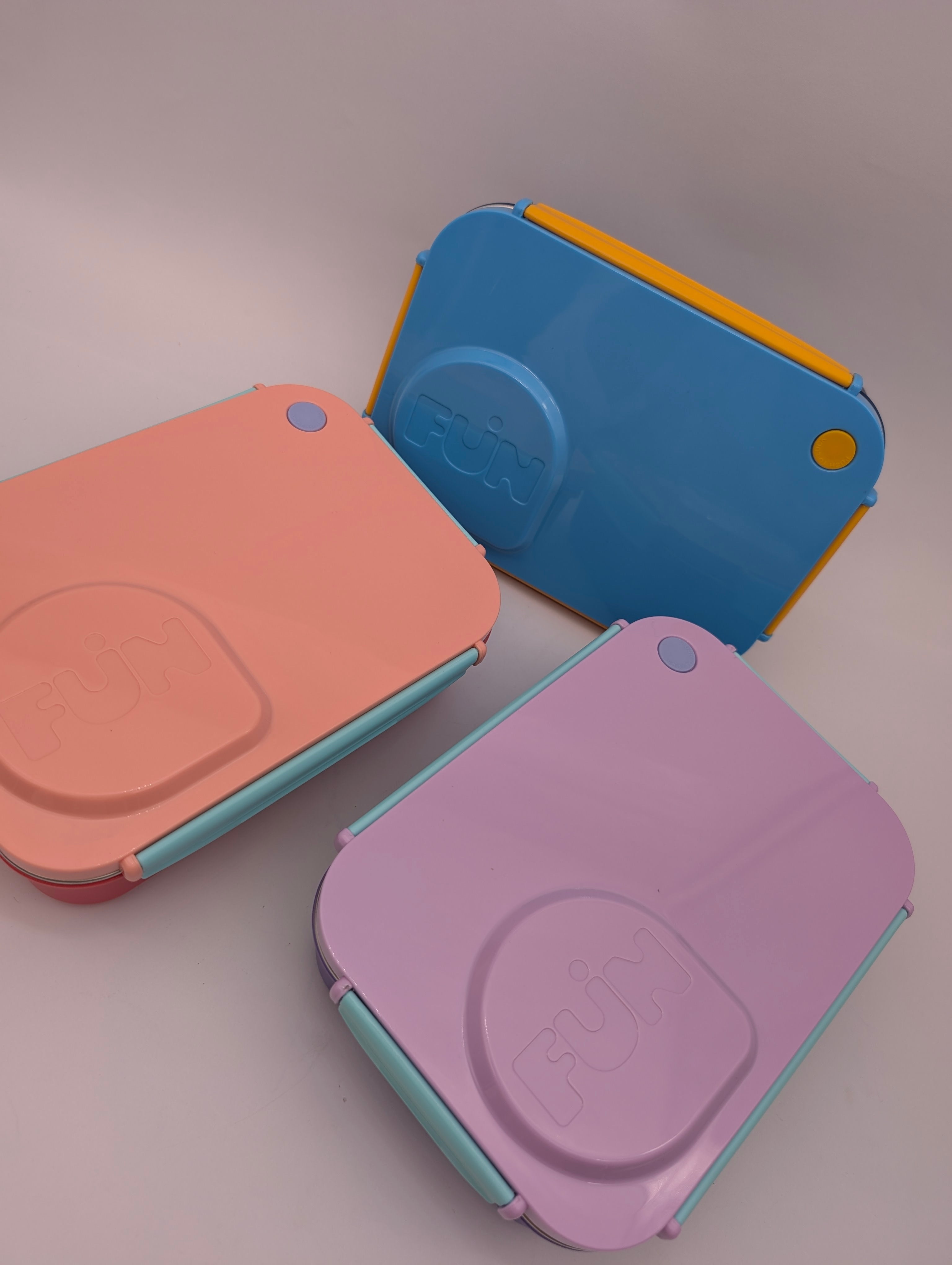 MULTI-COMPARTMENT STEEL KIDS LUNCH BOX