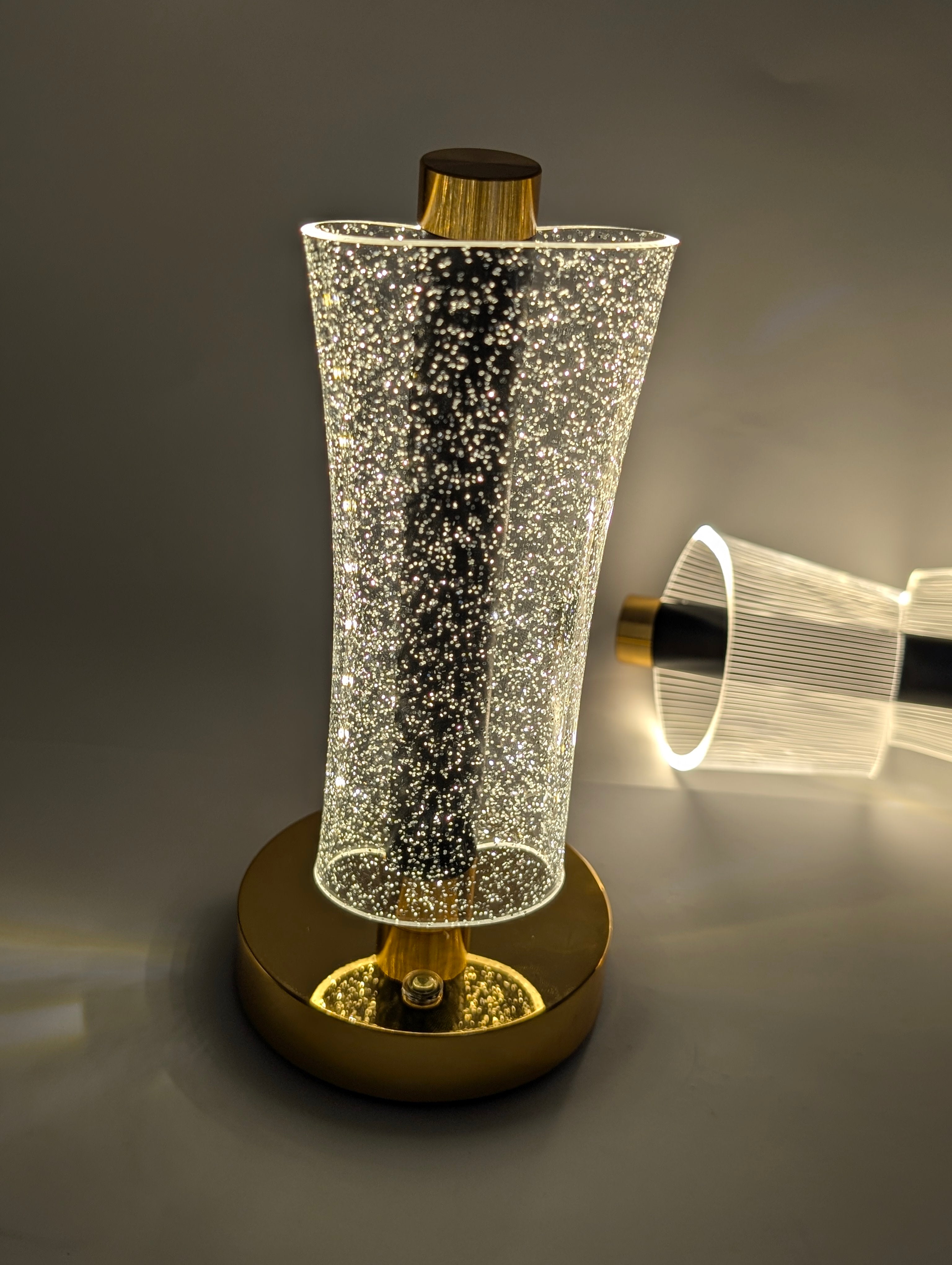 LUXURY TWISTED TABLE LED LAMPS