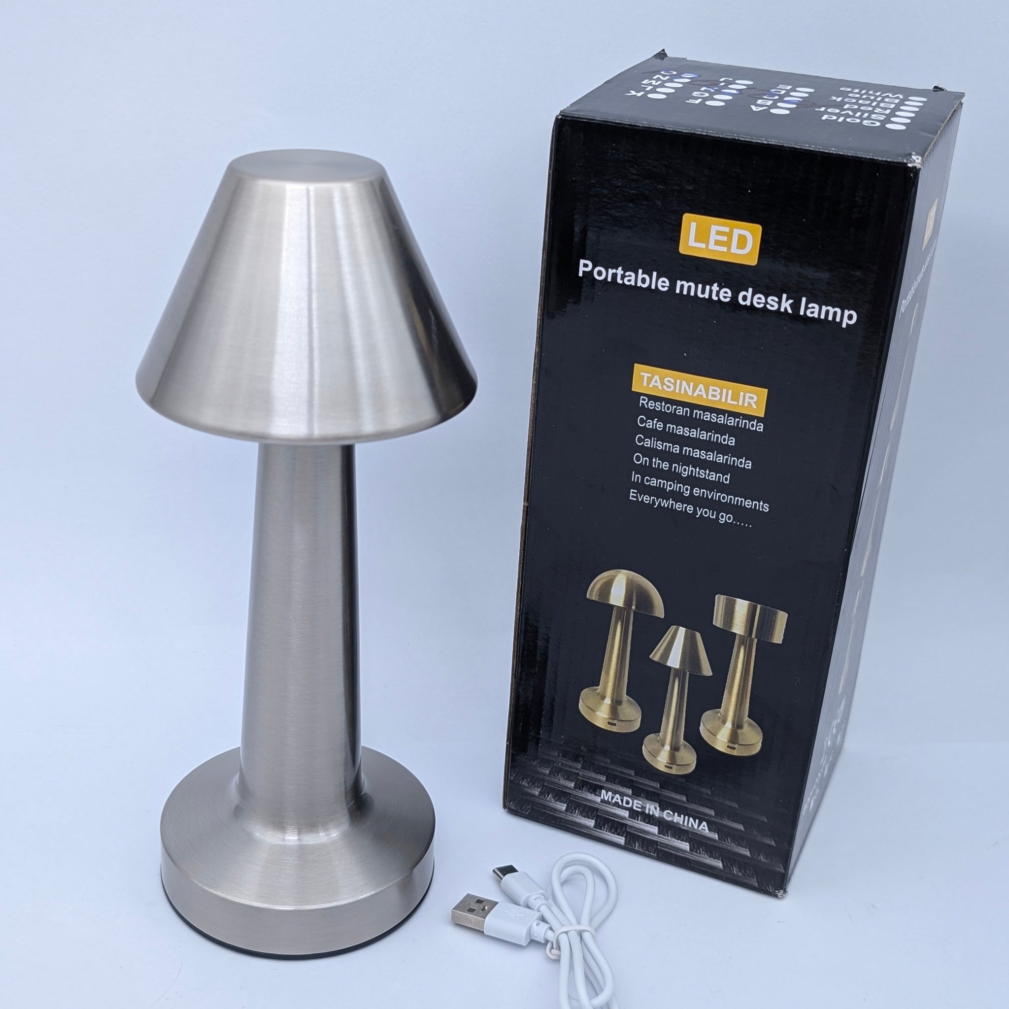 MODERN ARC WIRELESS TOUCH LED LAMP