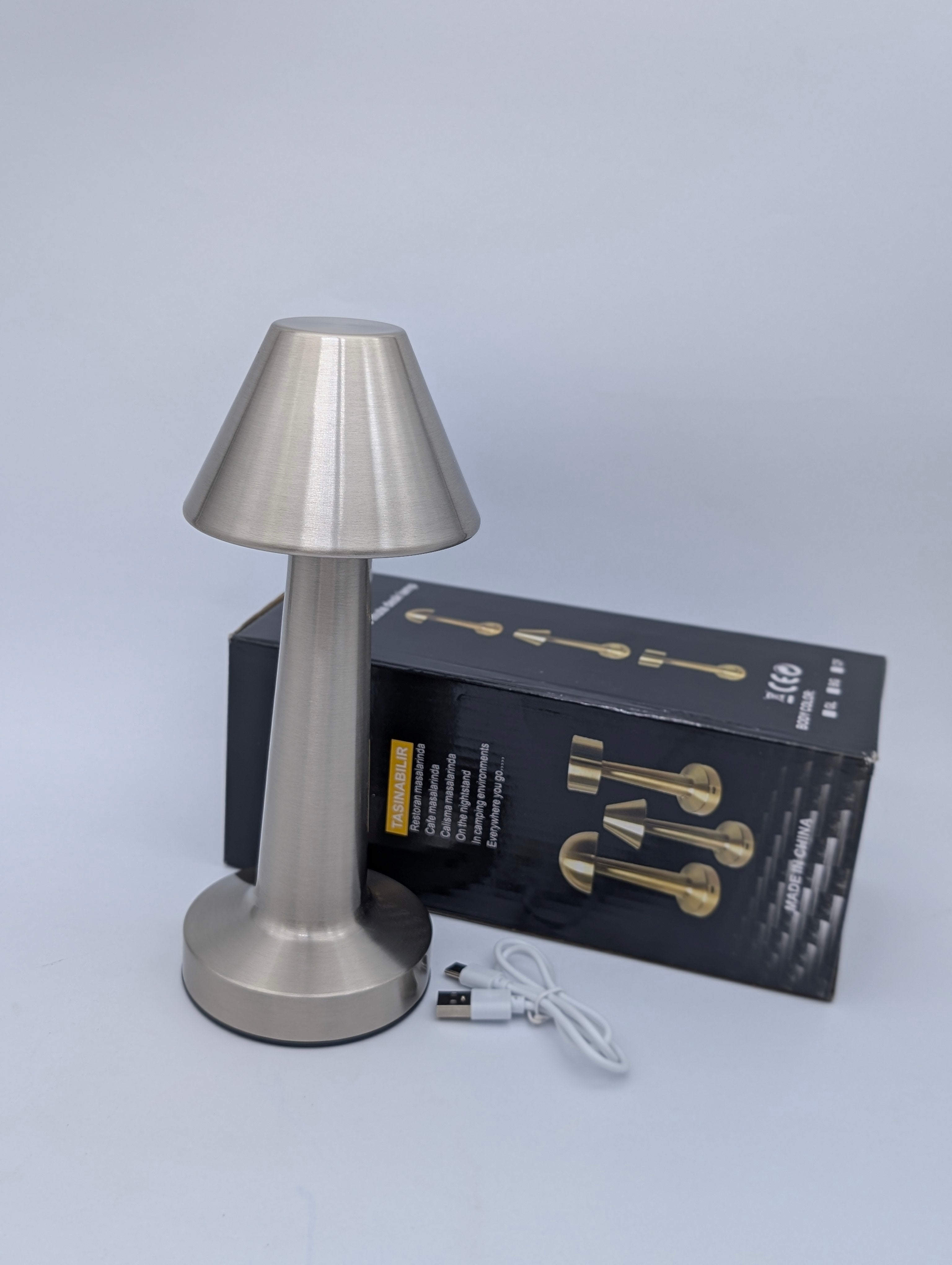 MODERN ARC WIRELESS TOUCH LED LAMP