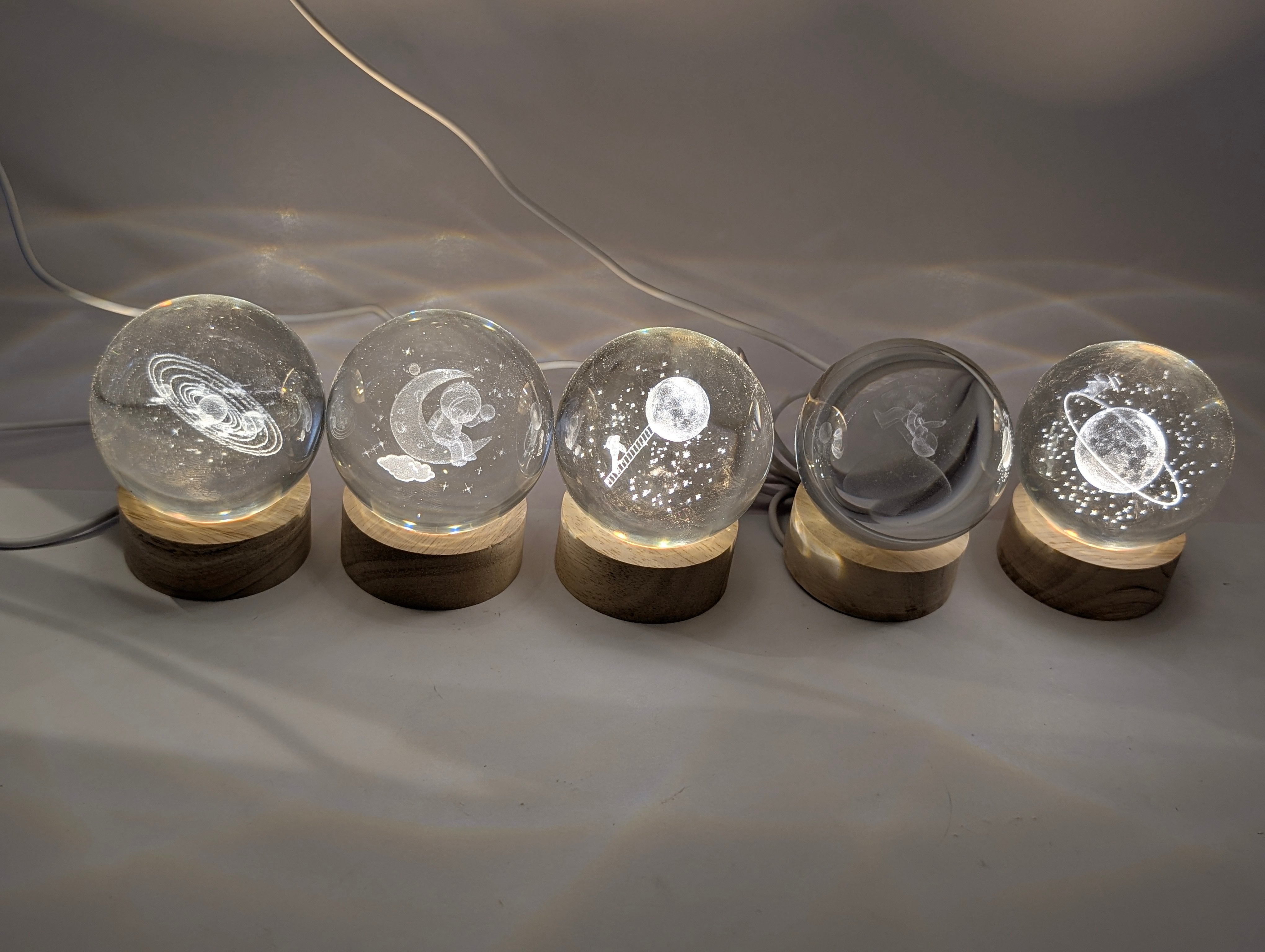 CRYSTAL BALL LED LAMPS