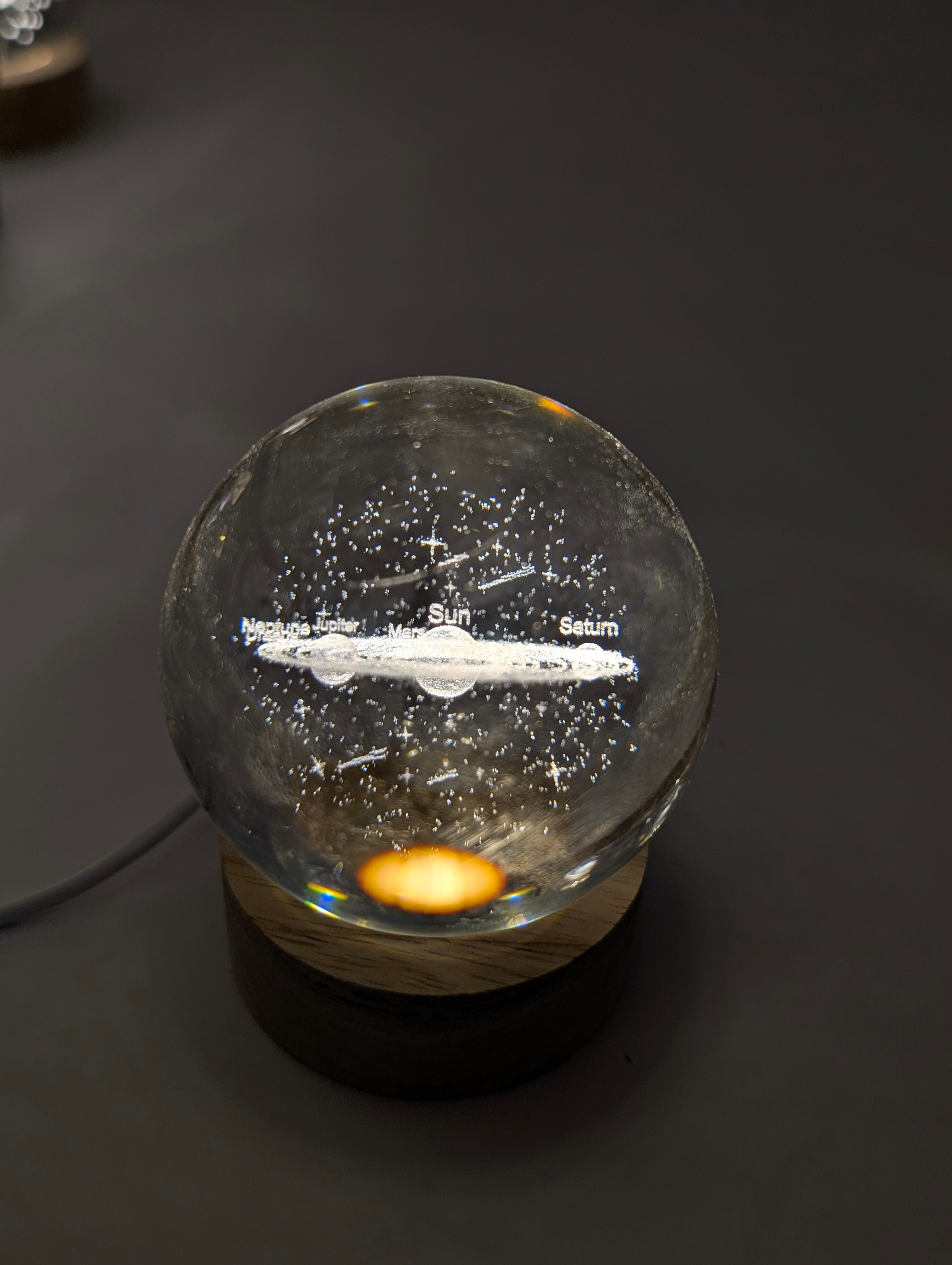 CRYSTAL BALL LED LAMPS