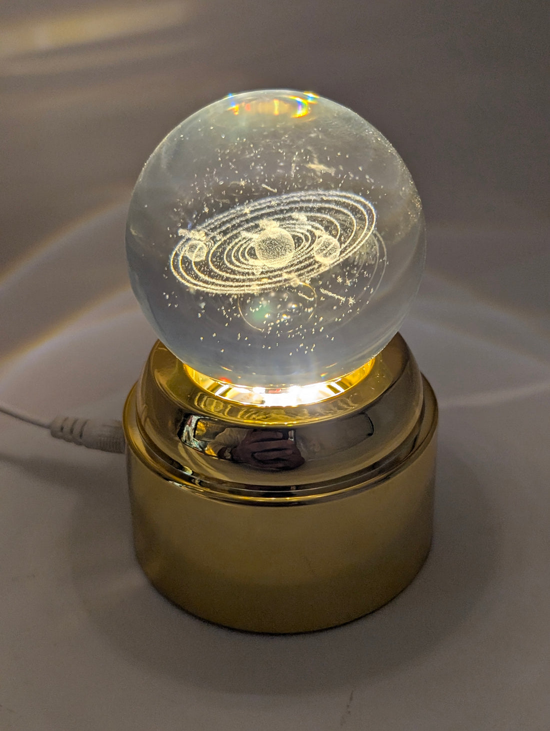 CELESTIAL CRYSTAL BALL LAMPS