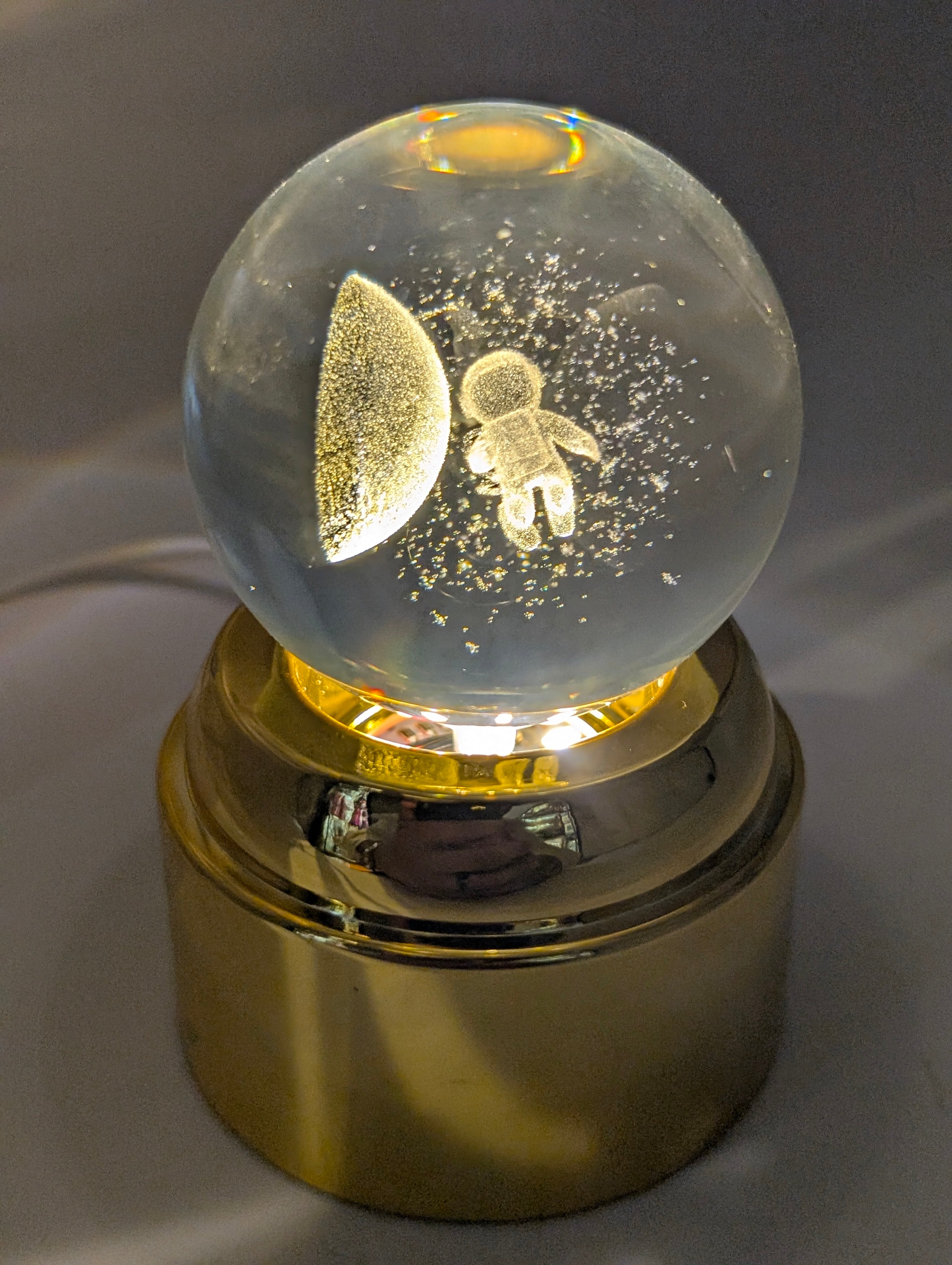 CELESTIAL CRYSTAL BALL LAMPS