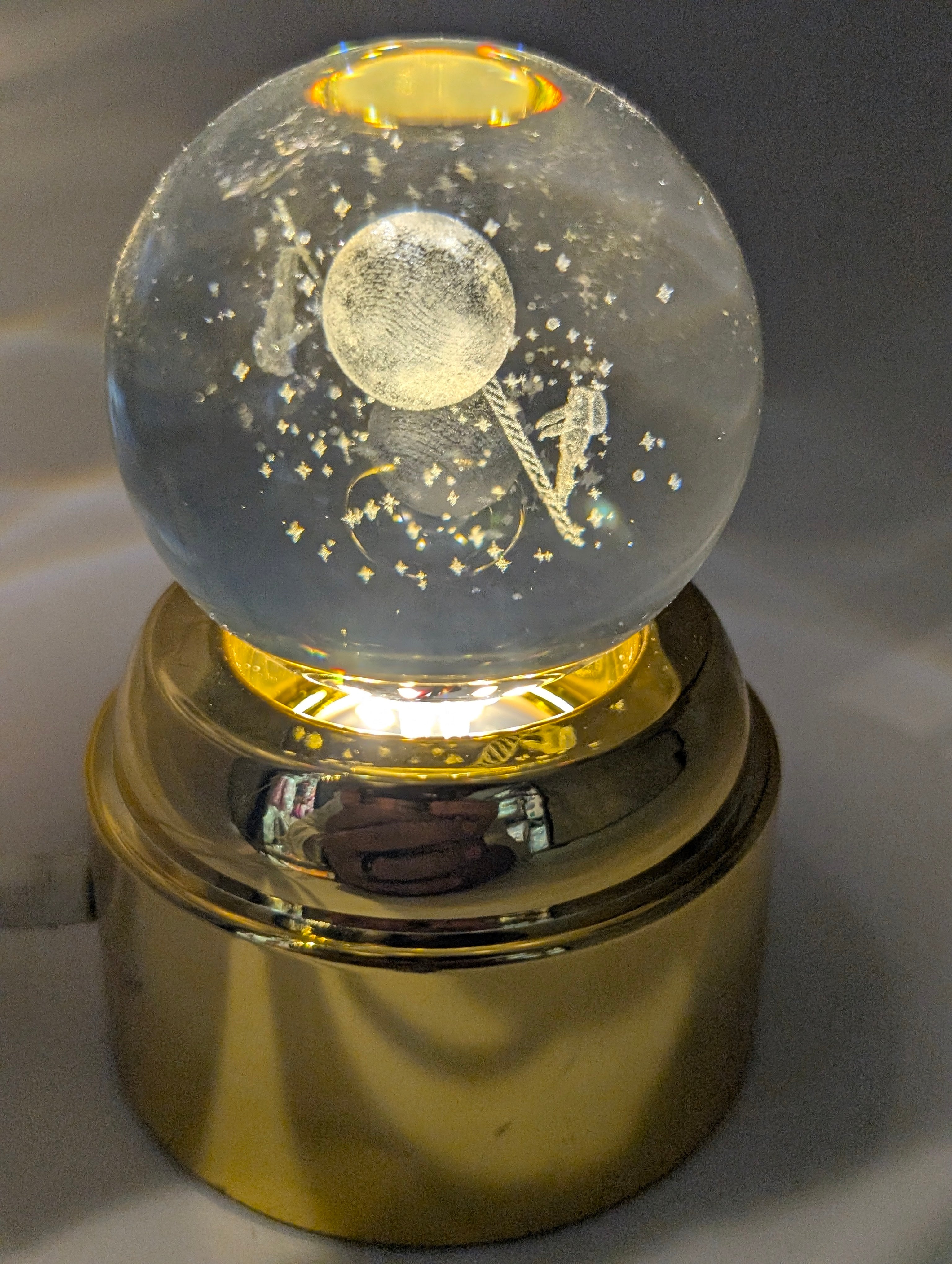 CELESTIAL CRYSTAL BALL LAMPS