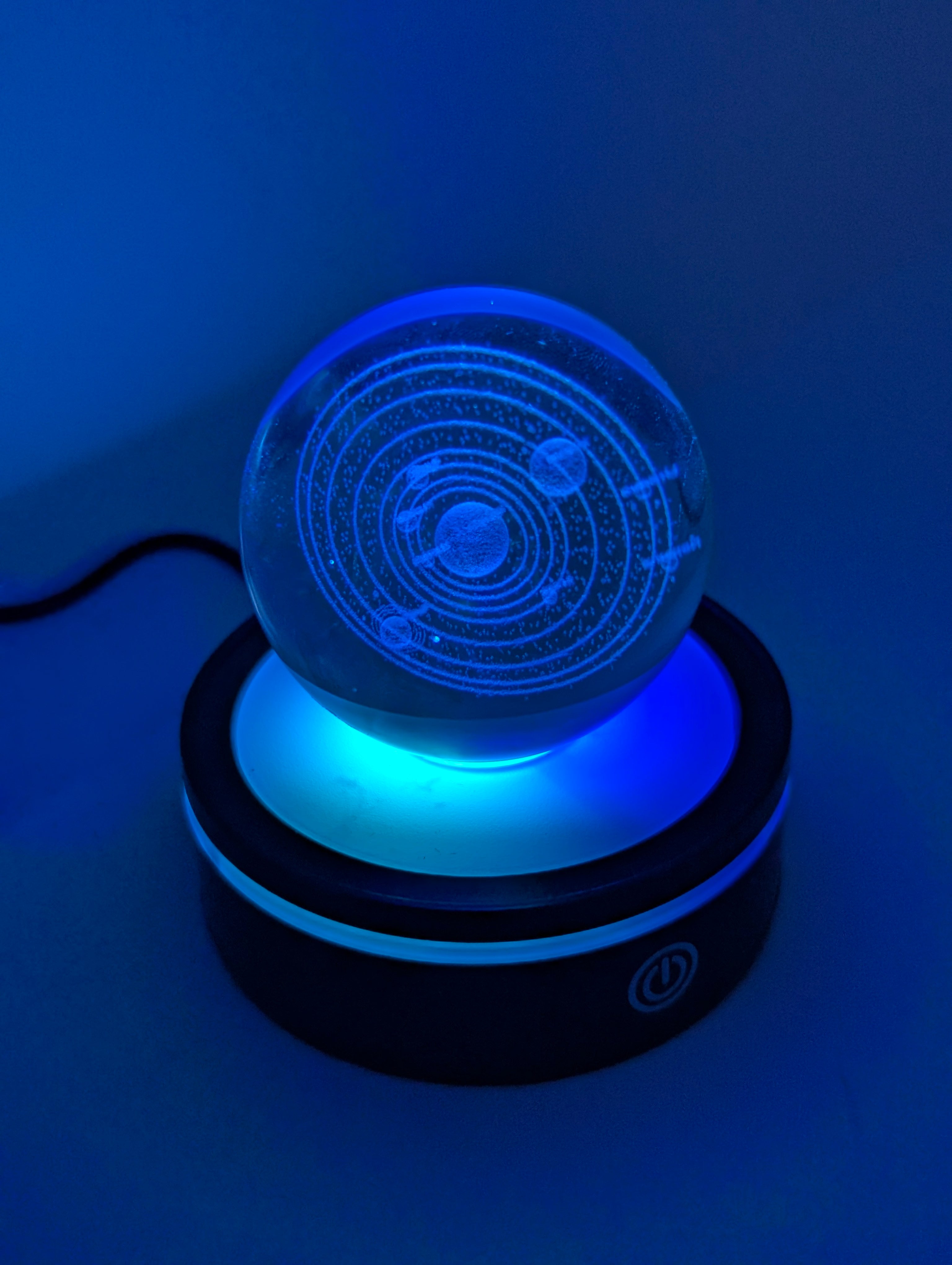 COSMIC CRYSTAL BALL LED LAMP
