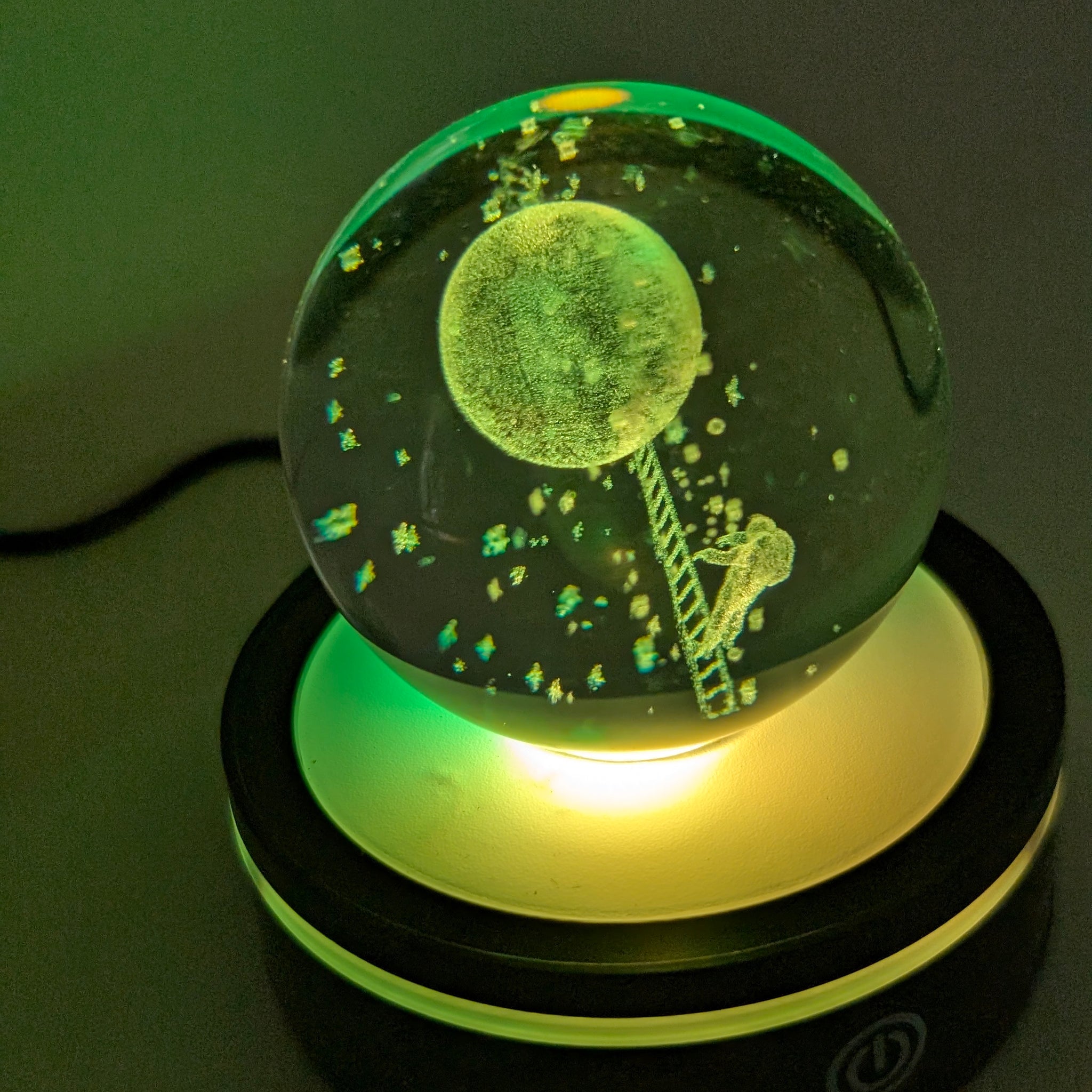 COSMIC CRYSTAL BALL LED LAMP