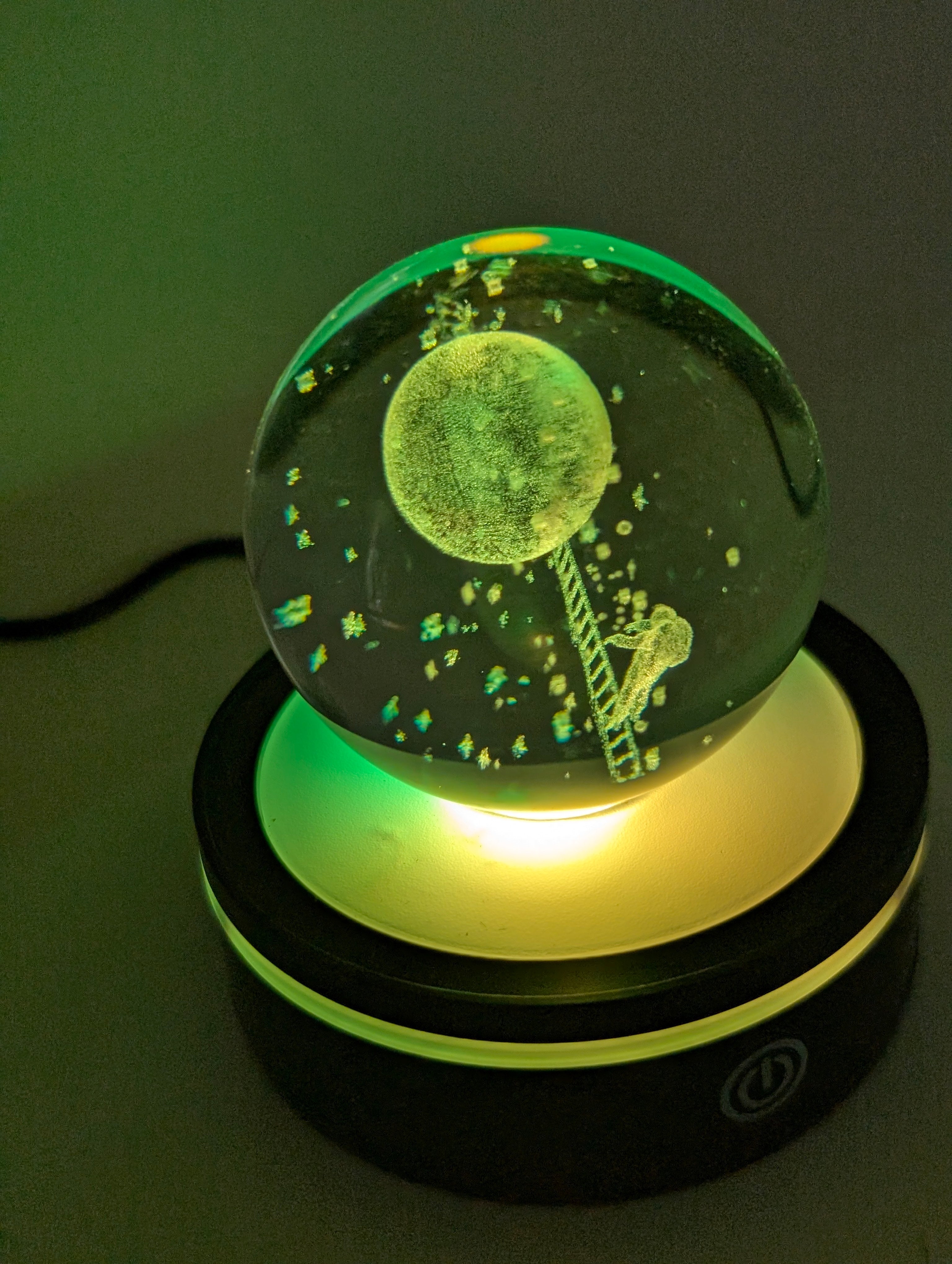 COSMIC CRYSTAL BALL LED LAMP