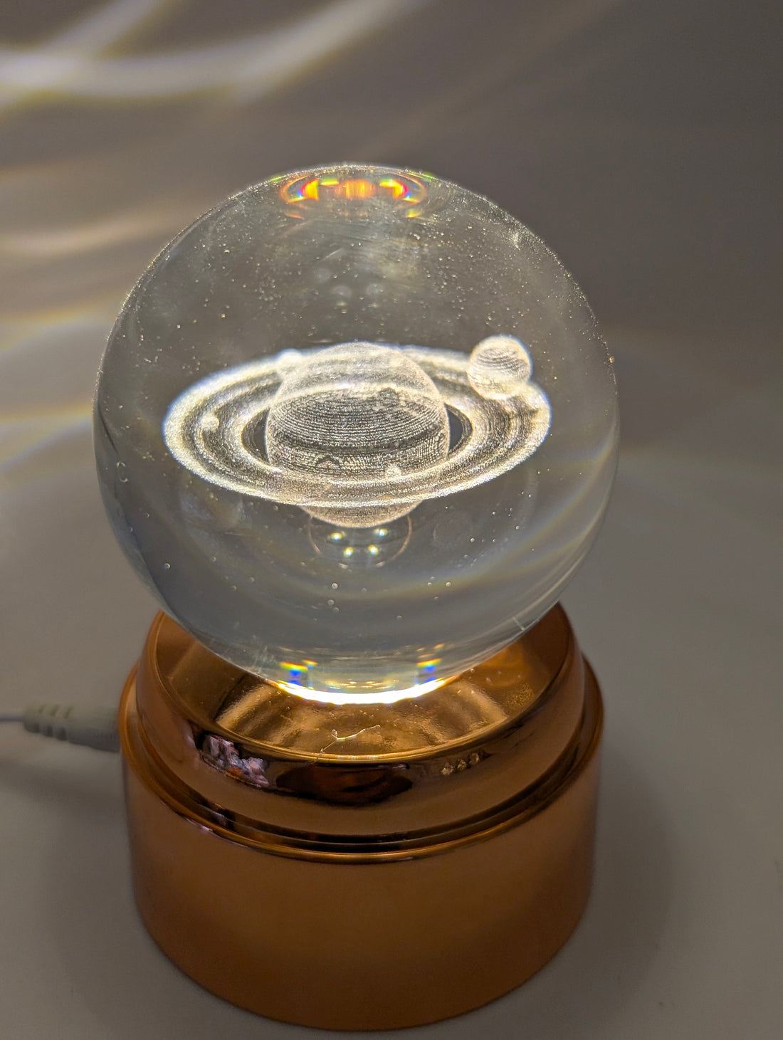 CRYSTAL BALL LED LAMP