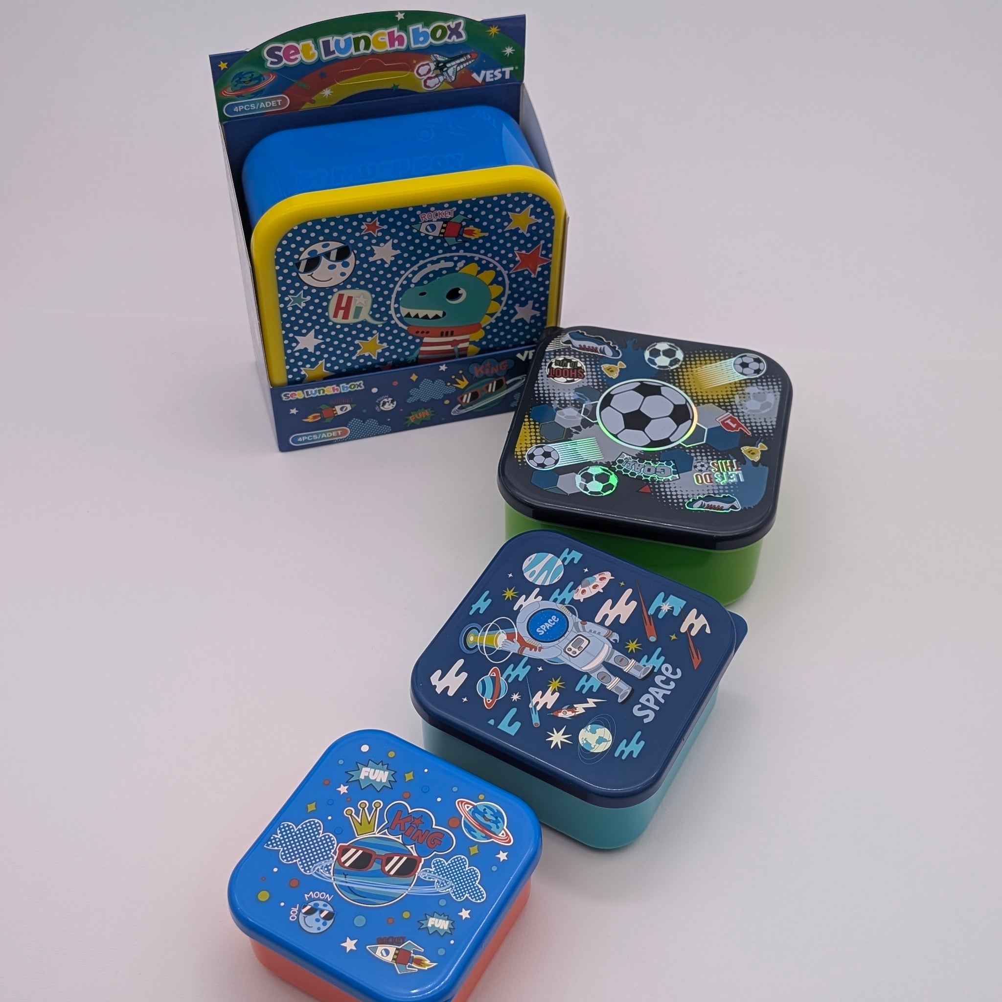 VEST BEAUTY MINI 4IN1 LUNCH BOXES