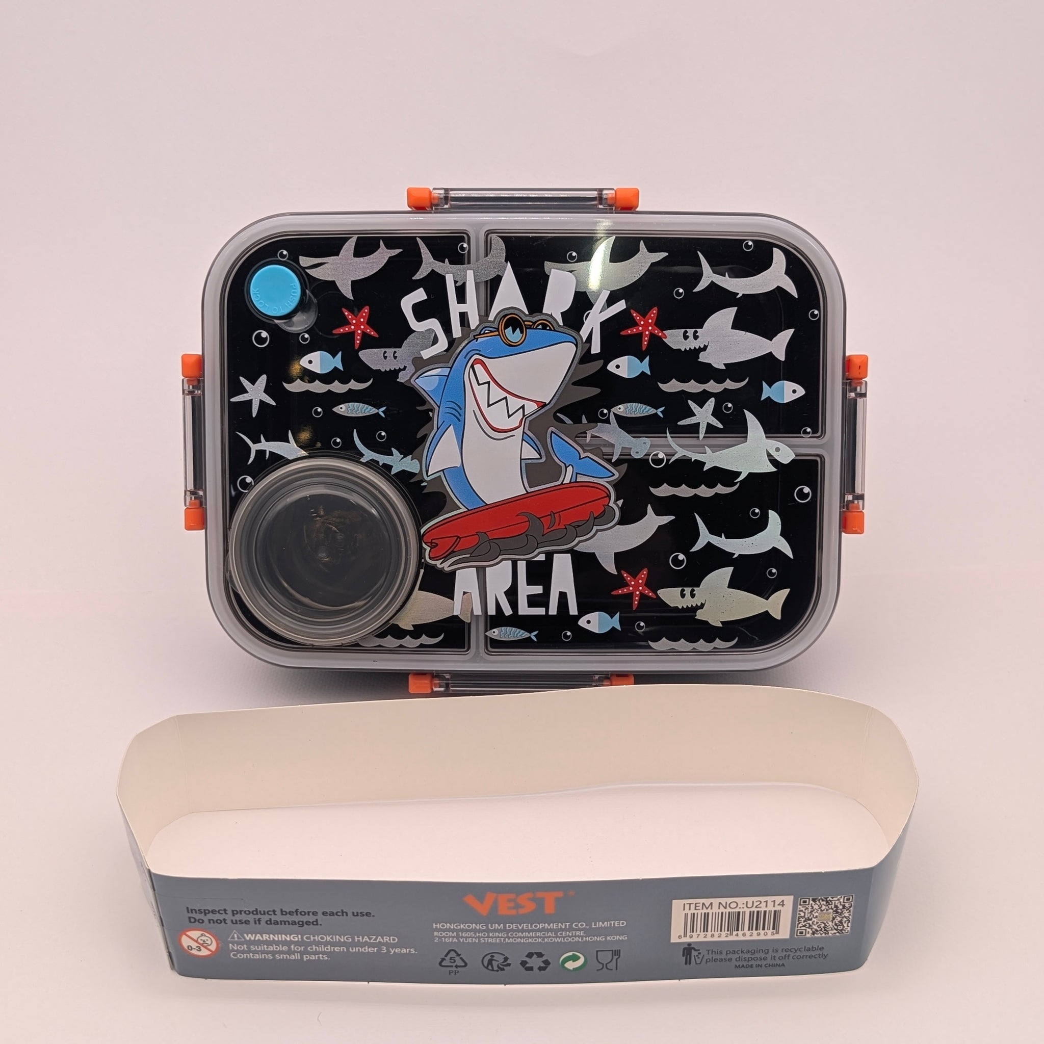 VEST  KID-FRIENDLY COMPARTMENT LUNCHBOXES