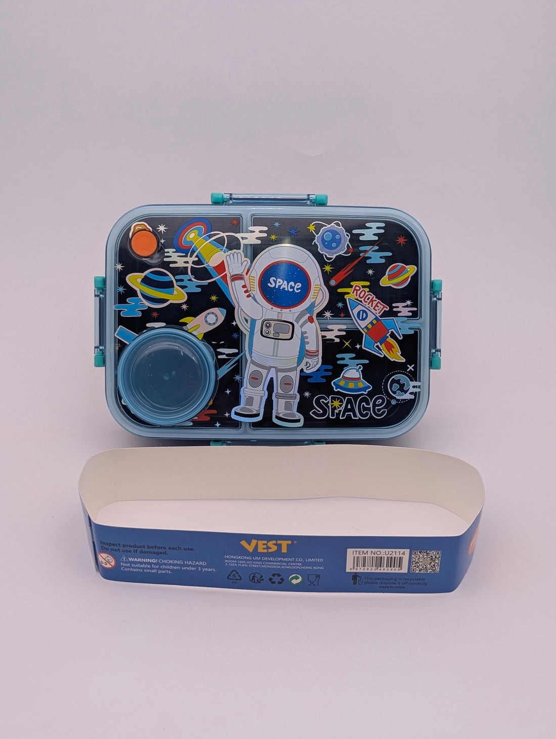 VEST  KID-FRIENDLY COMPARTMENT LUNCHBOXES