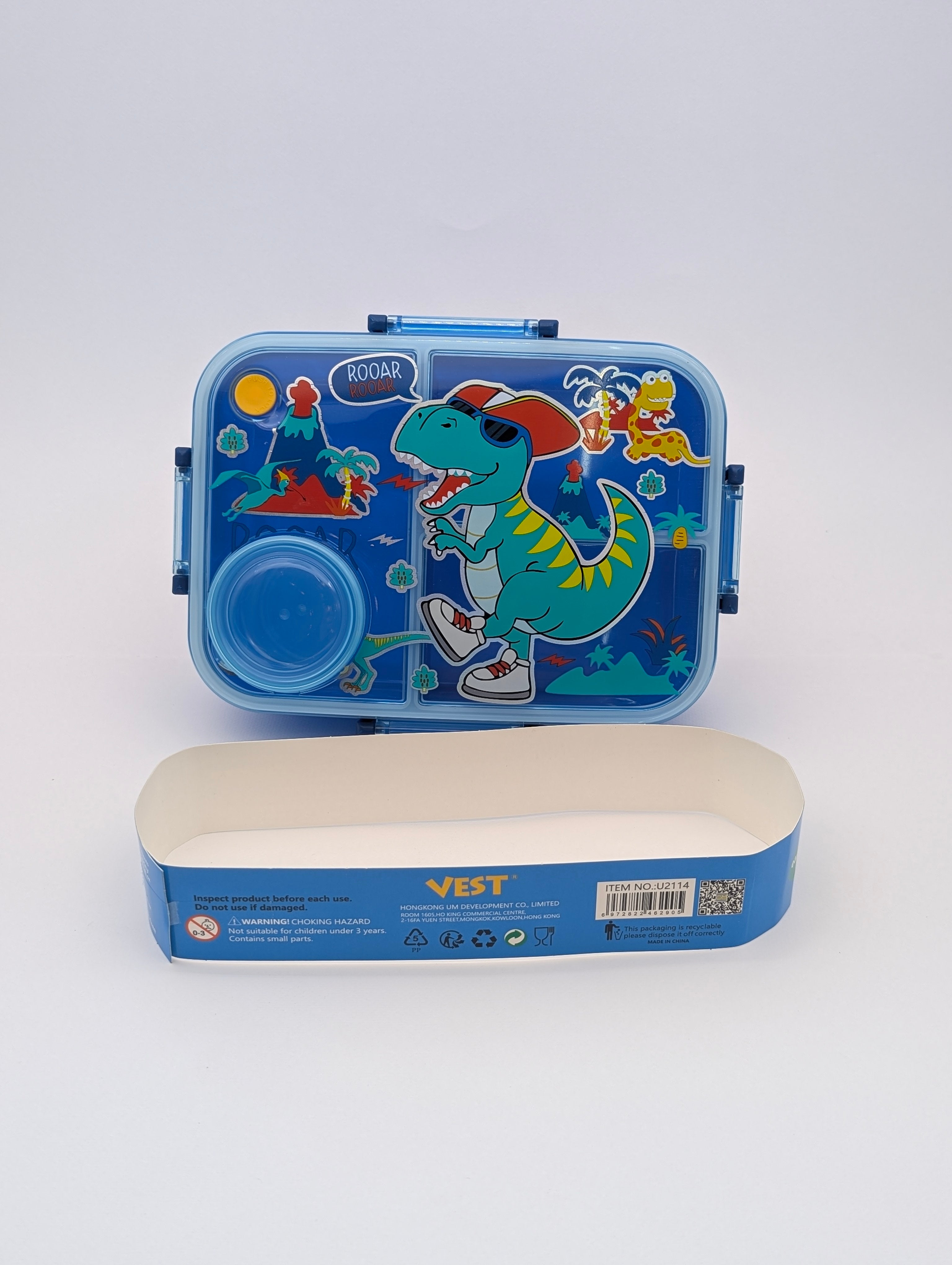 VEST  KID-FRIENDLY COMPARTMENT LUNCHBOXES