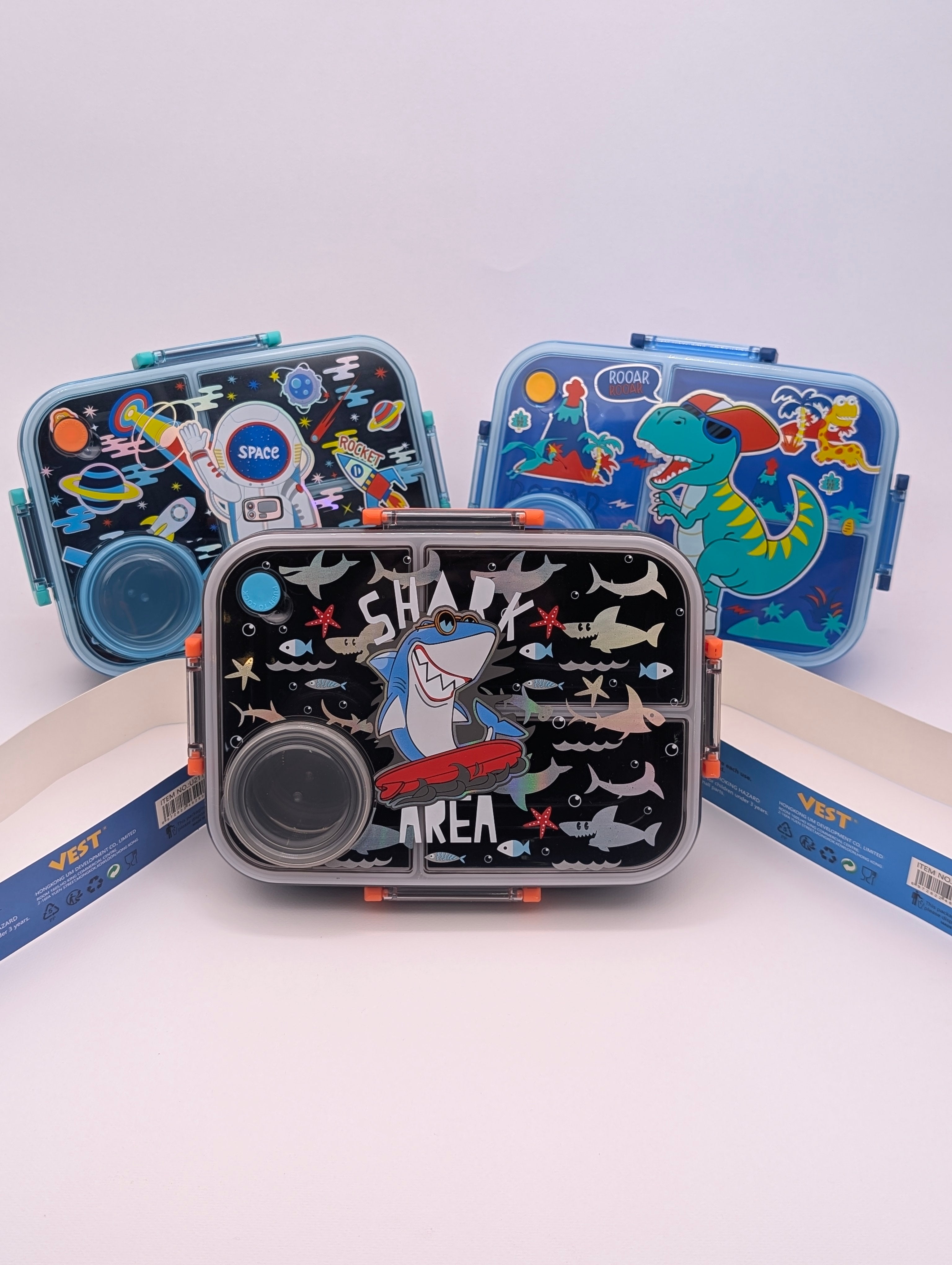 VEST  KID-FRIENDLY COMPARTMENT LUNCHBOXES