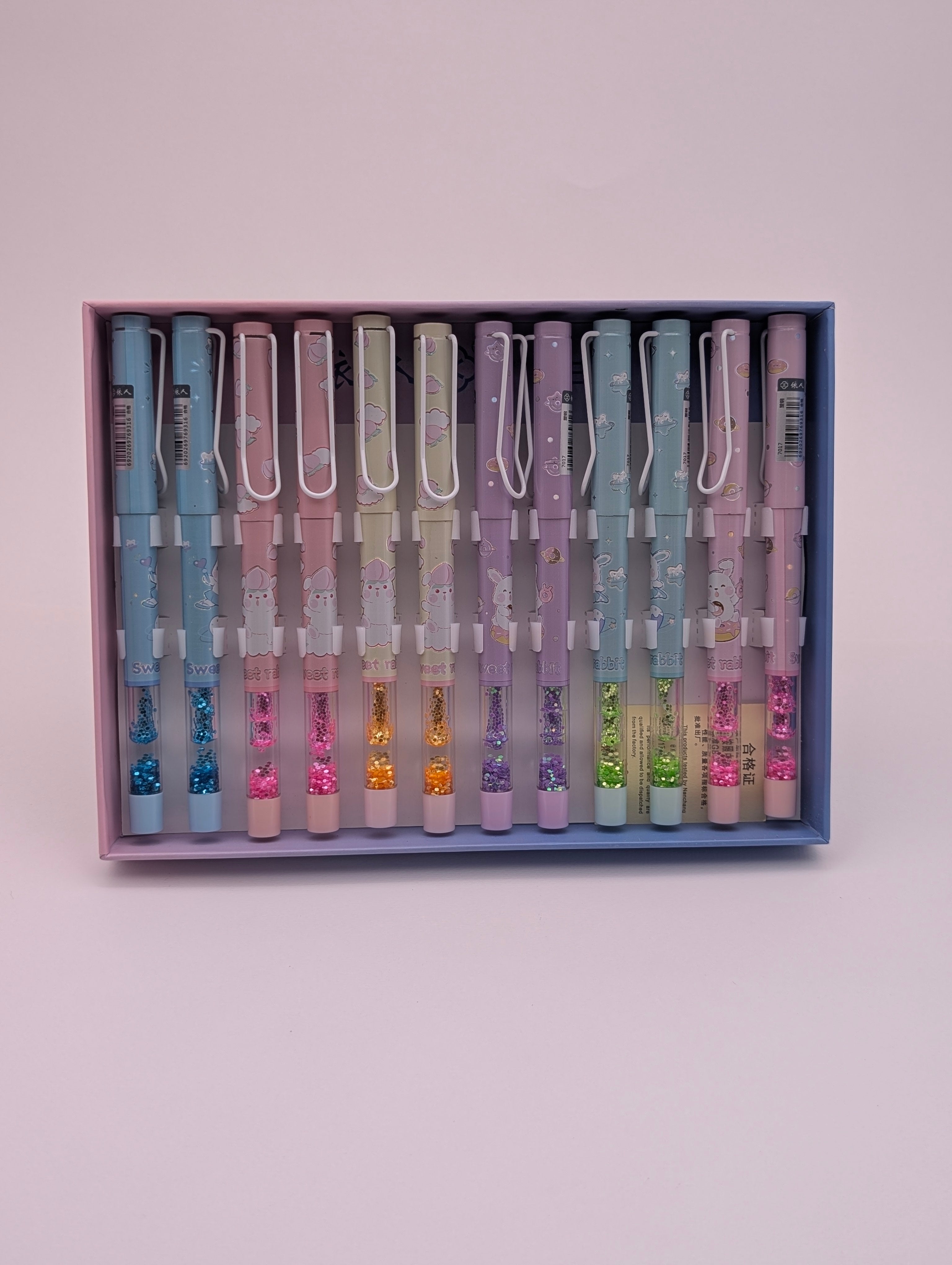 SPARKLING CARTOON INK PENS
