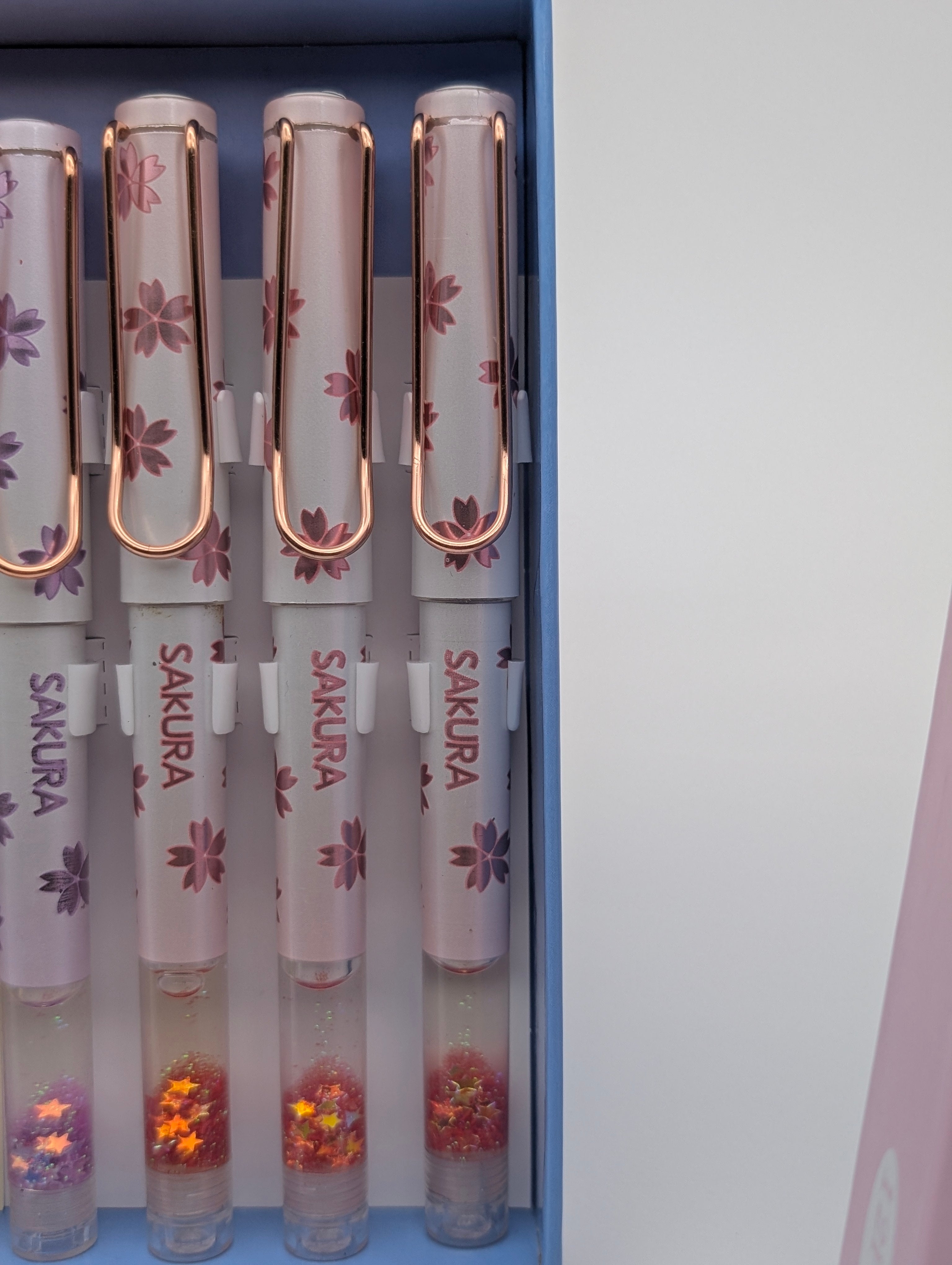 YIREN  SAKURA GLITTER INK PENS