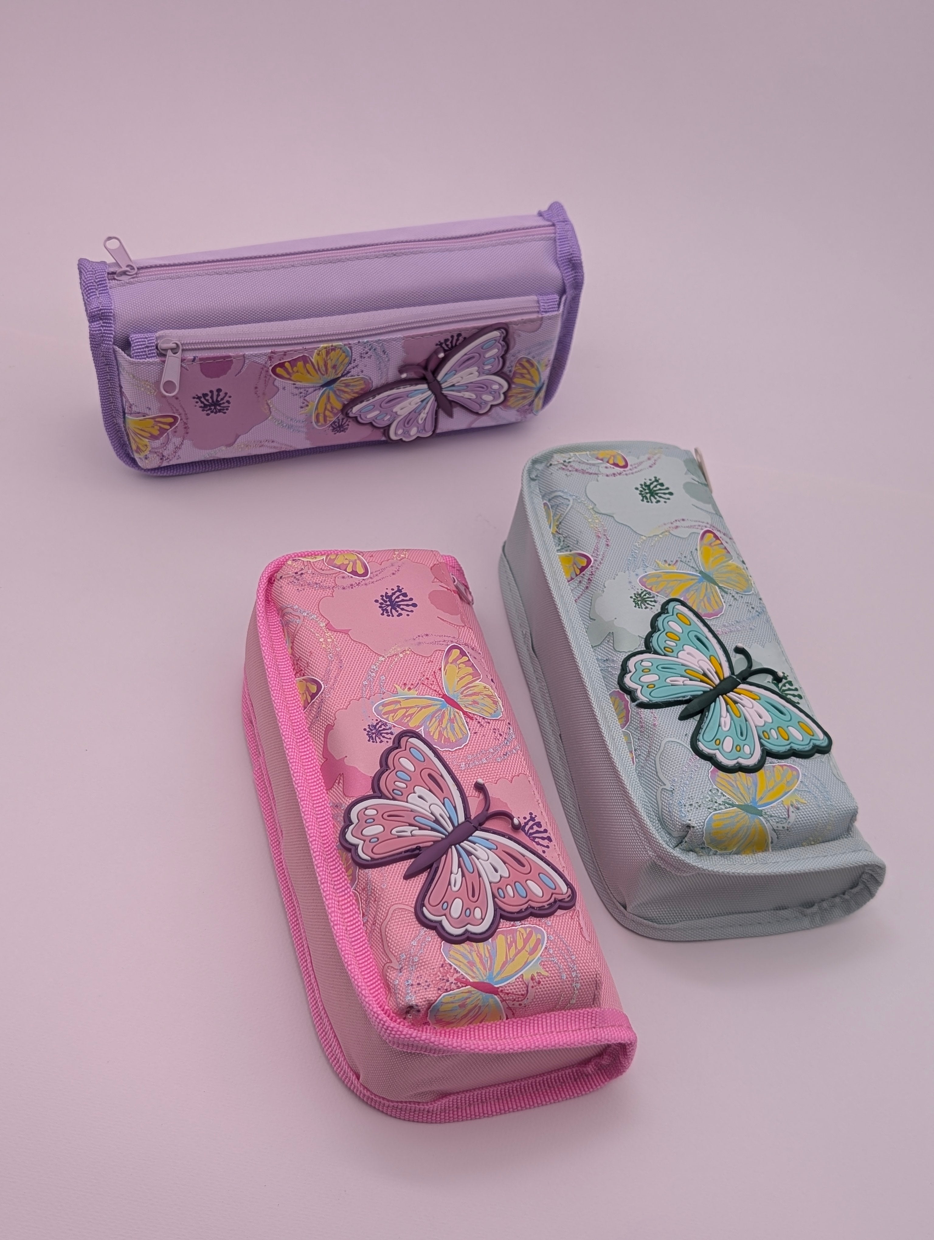 ENCHANTING BUTTERFLY PENCIL POUCHES