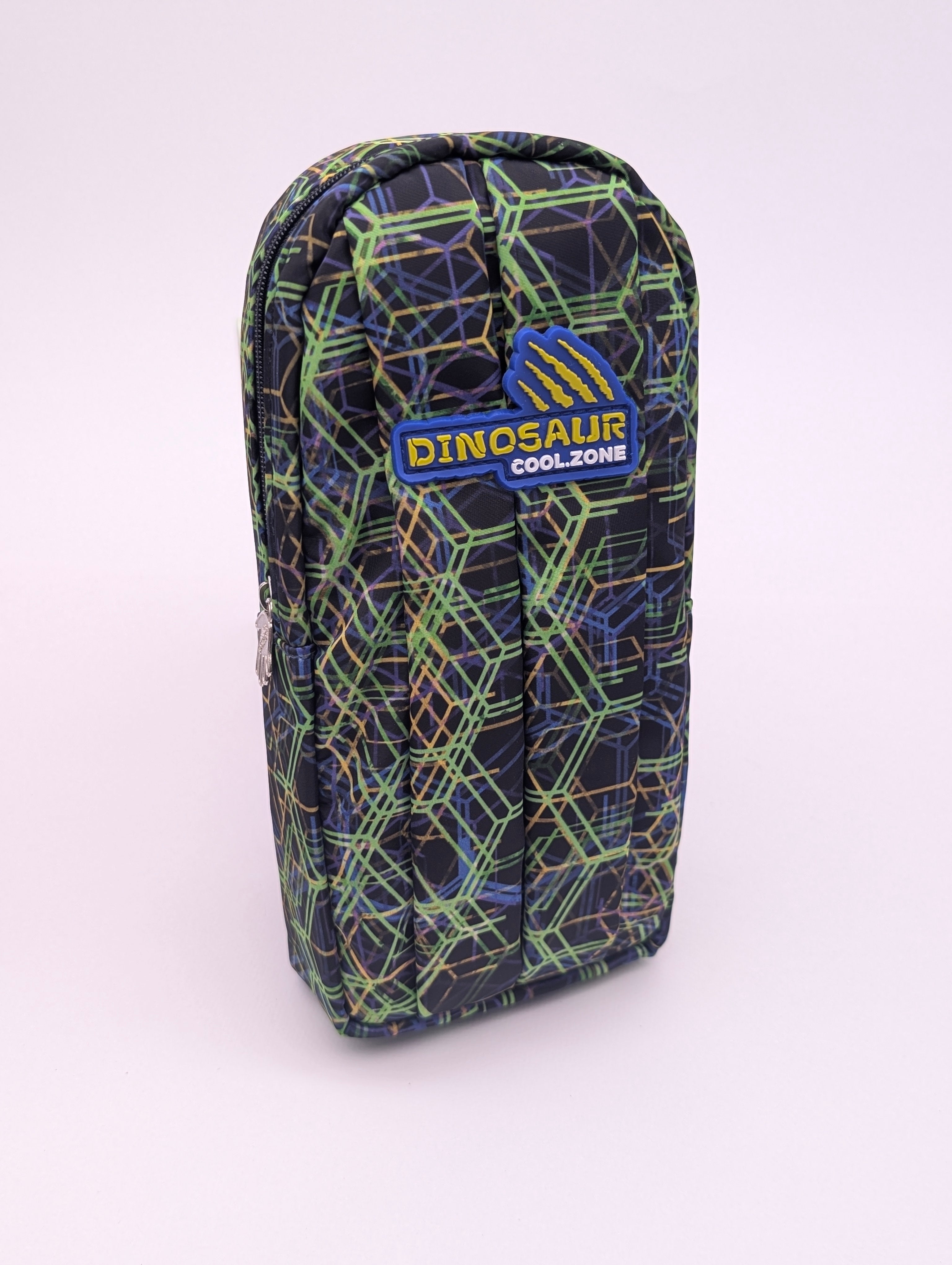 FUTURISTIC DINOSAUR PENCIL POUCHES