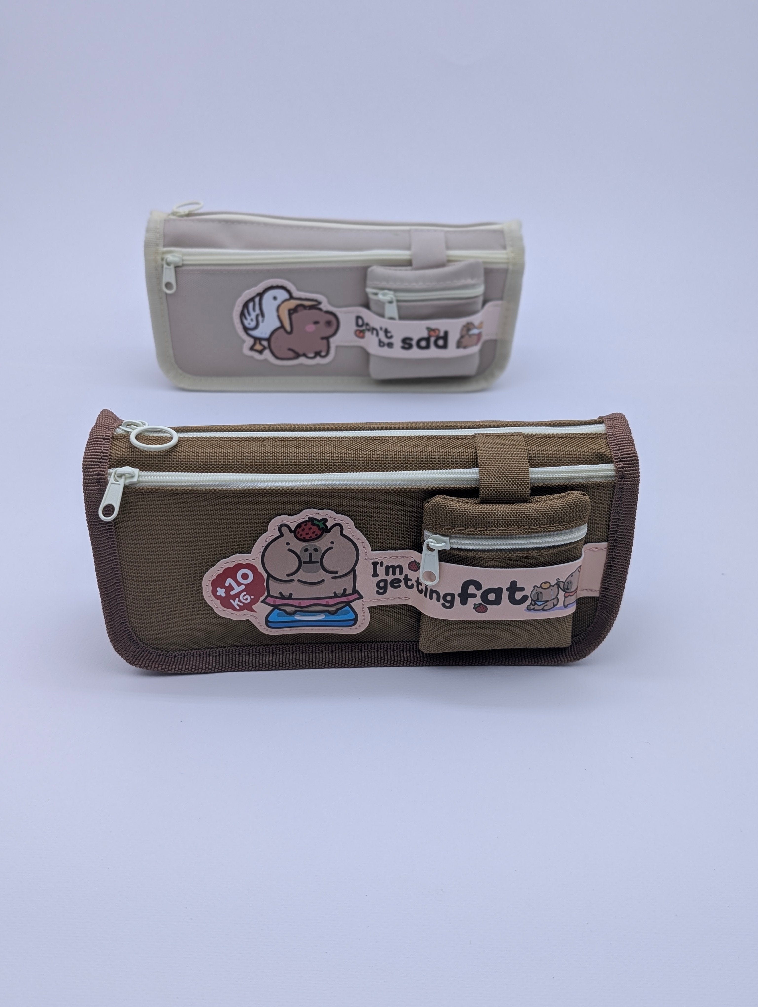 CAPIBARA POCKET PENCIL POUCHES