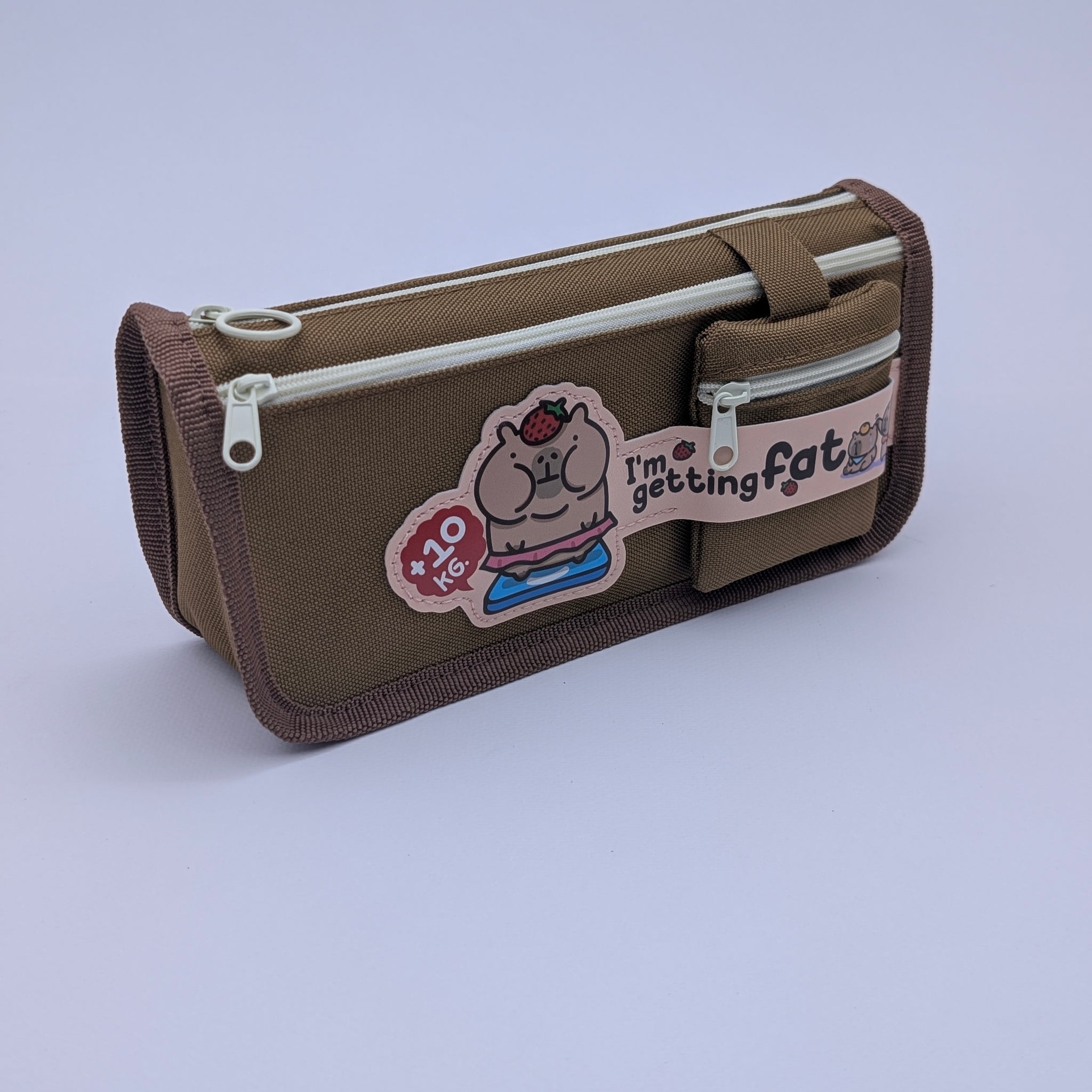CAPIBARA POCKET PENCIL POUCHES