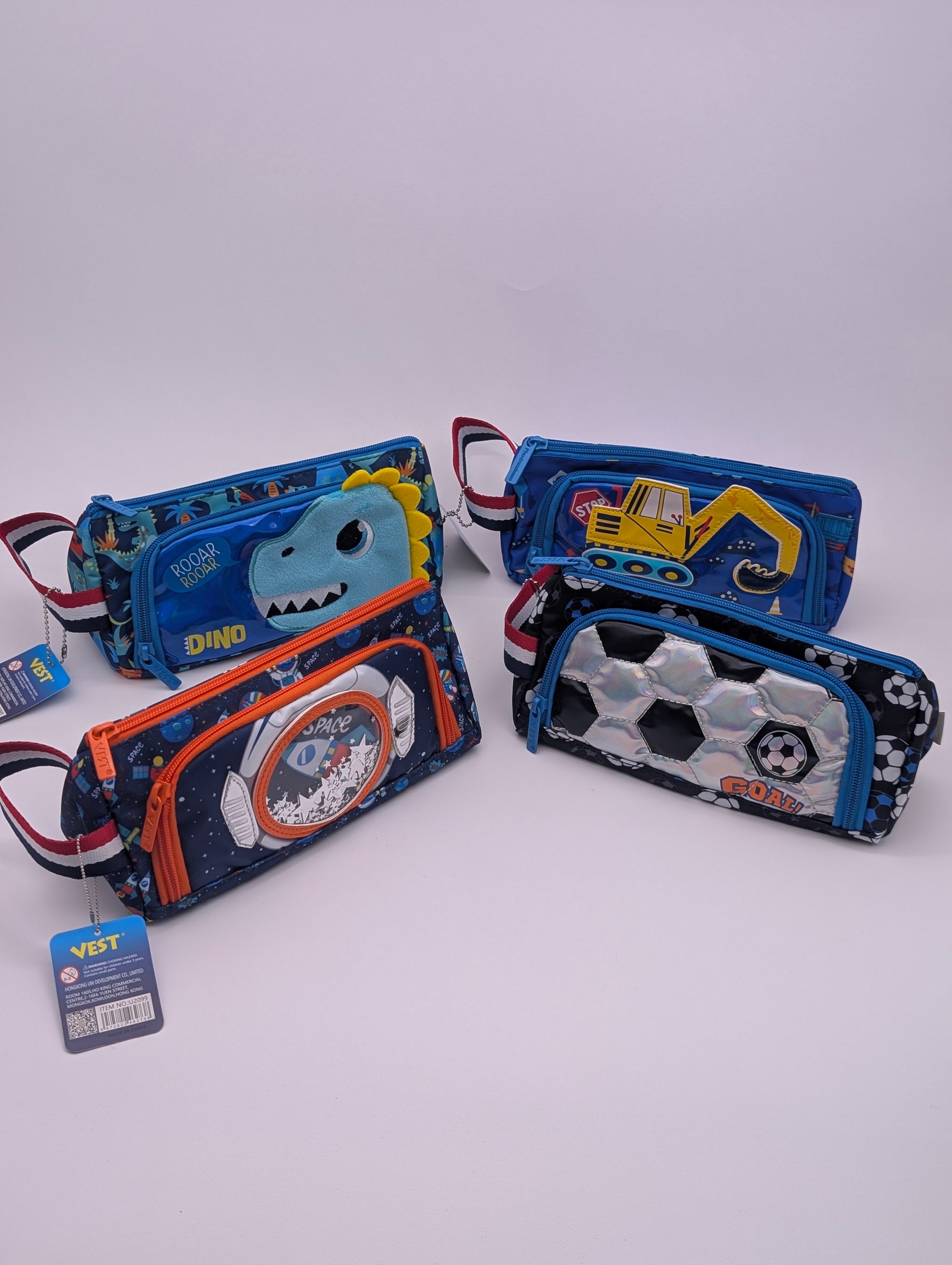 VEST DYNAMIC BOYS' PENCIL CASES