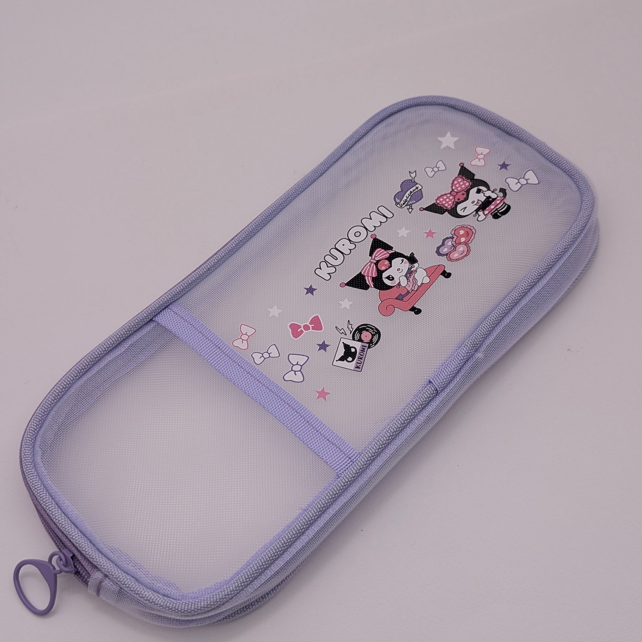 STITCH FROZEN KUROMI MESH CHARACTER POUCHES