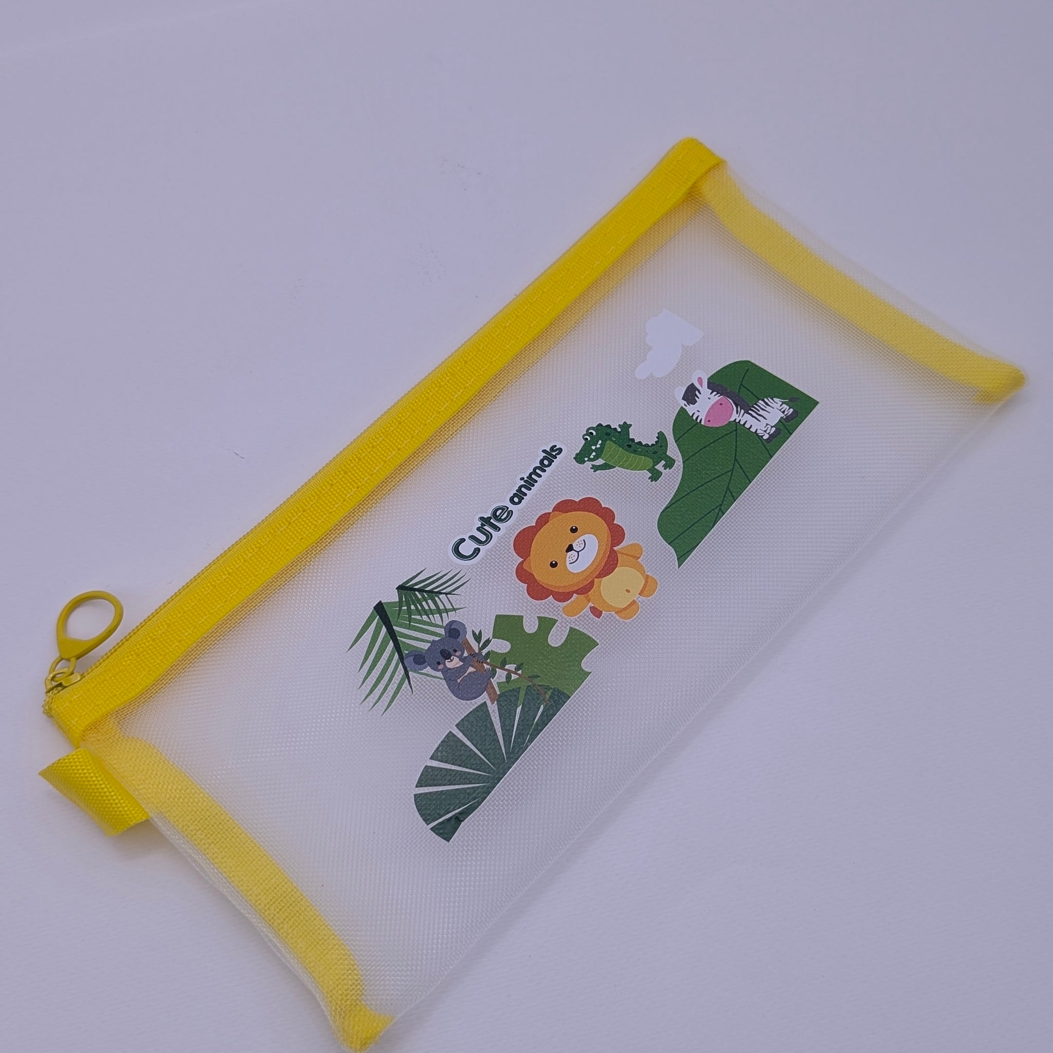 ADORABLE MESH PENCIL POUCHES