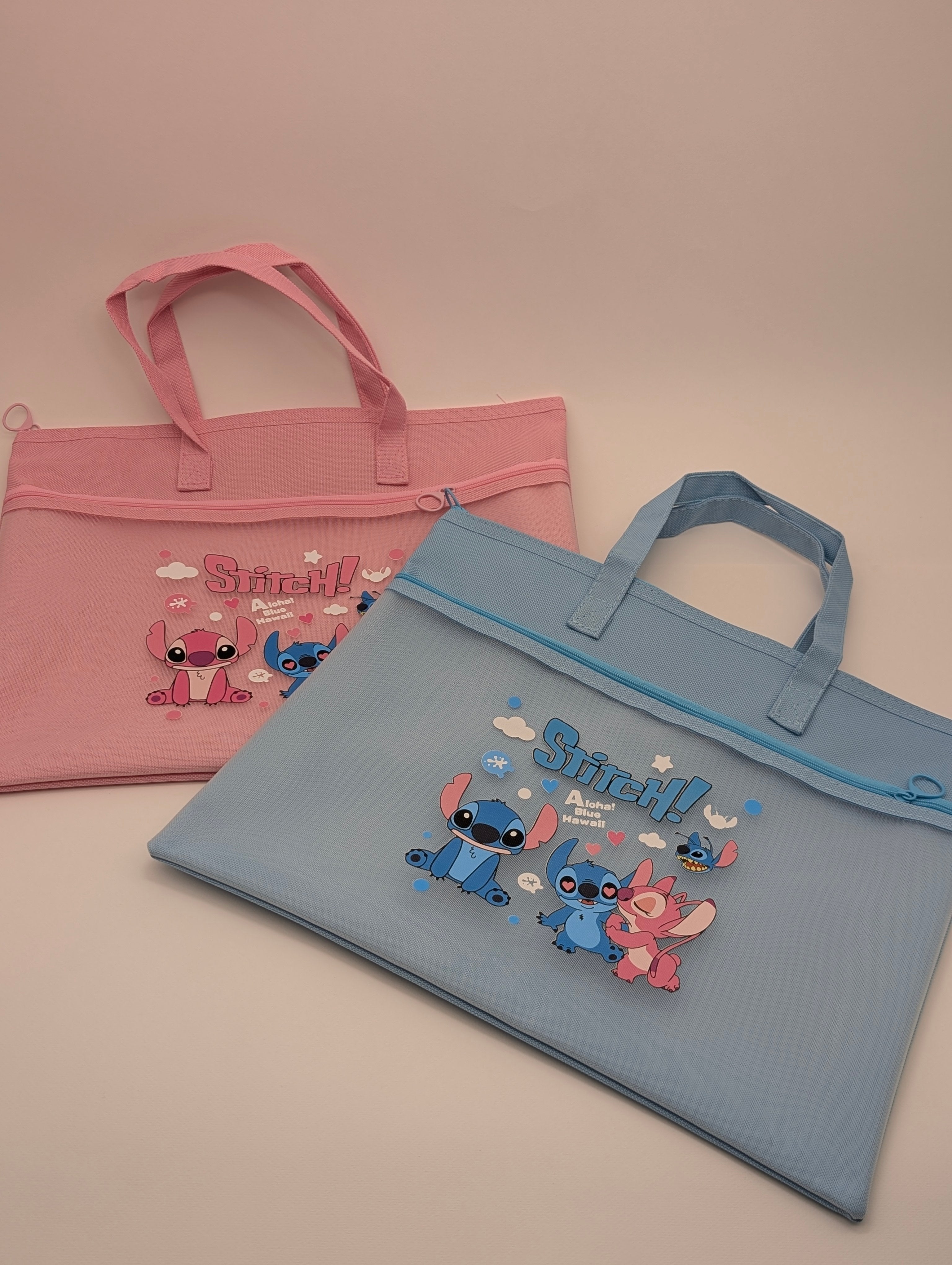 CUTE STITCH DOCUMENTS BAGS