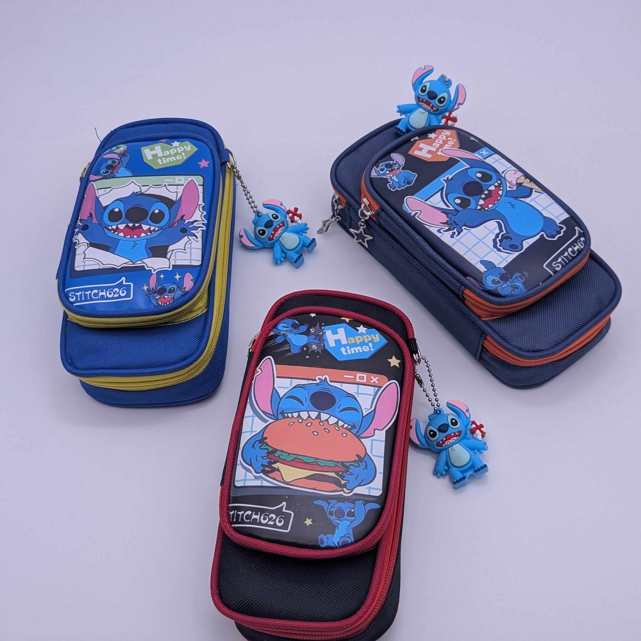 STITCH PENCIL CASE WITH CHARM