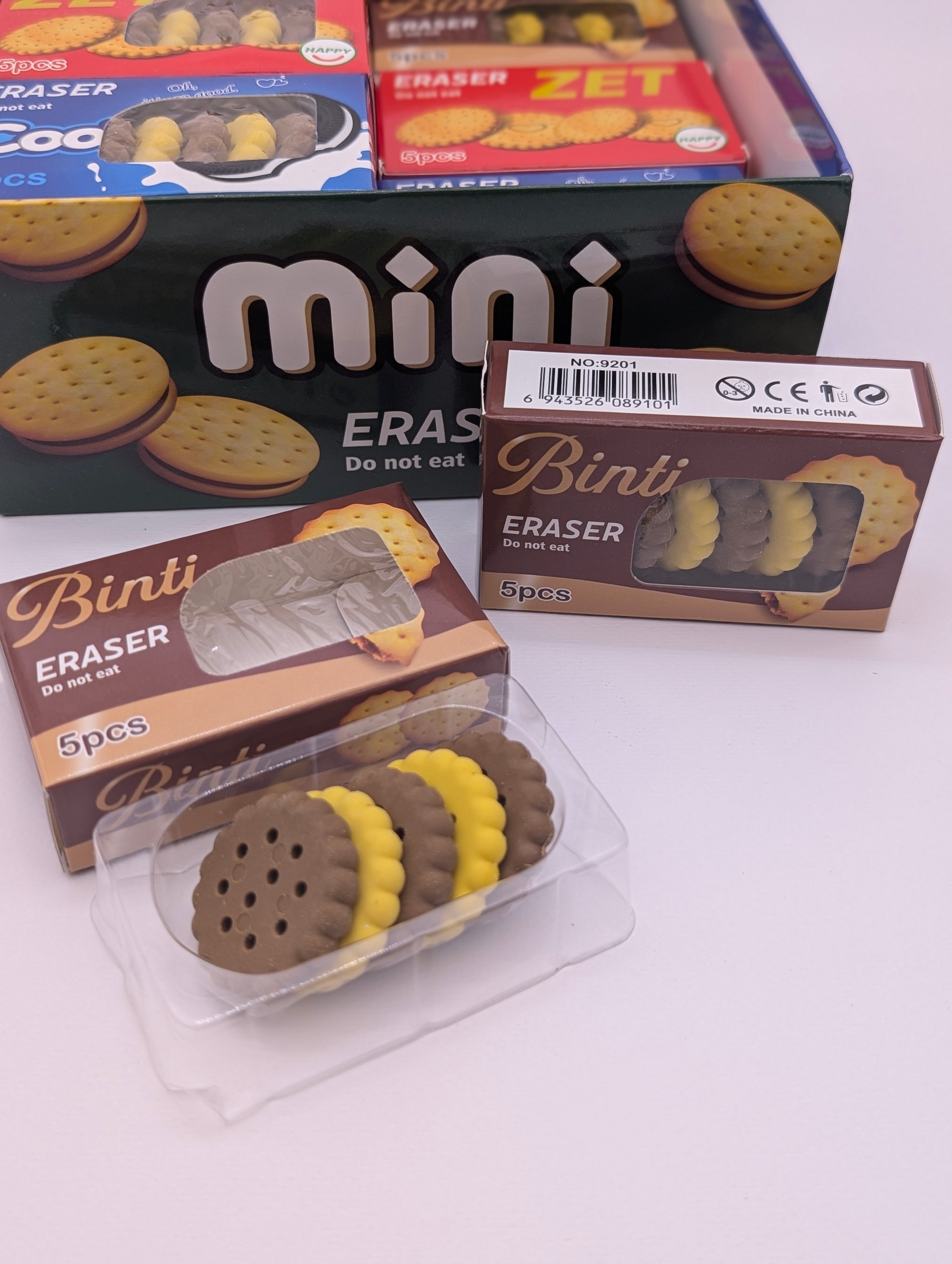 MINI COOKIE ERASER ASSORTMENT