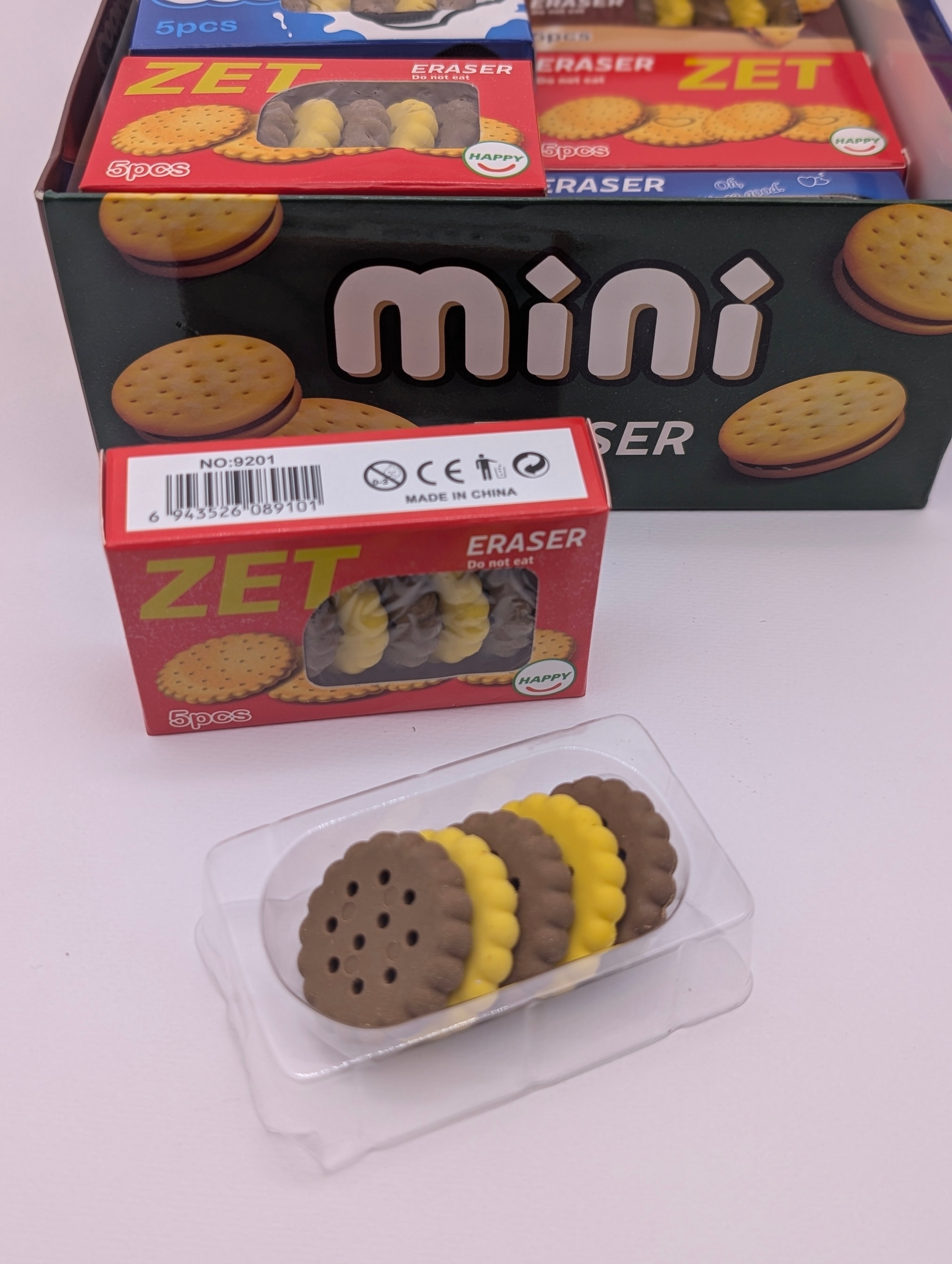 MINI COOKIE ERASER ASSORTMENT