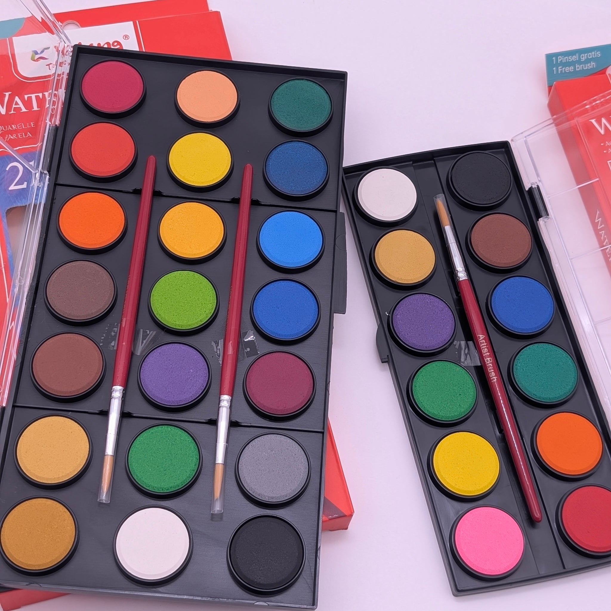 YALONG WATER COLOUR 12/21 PCS