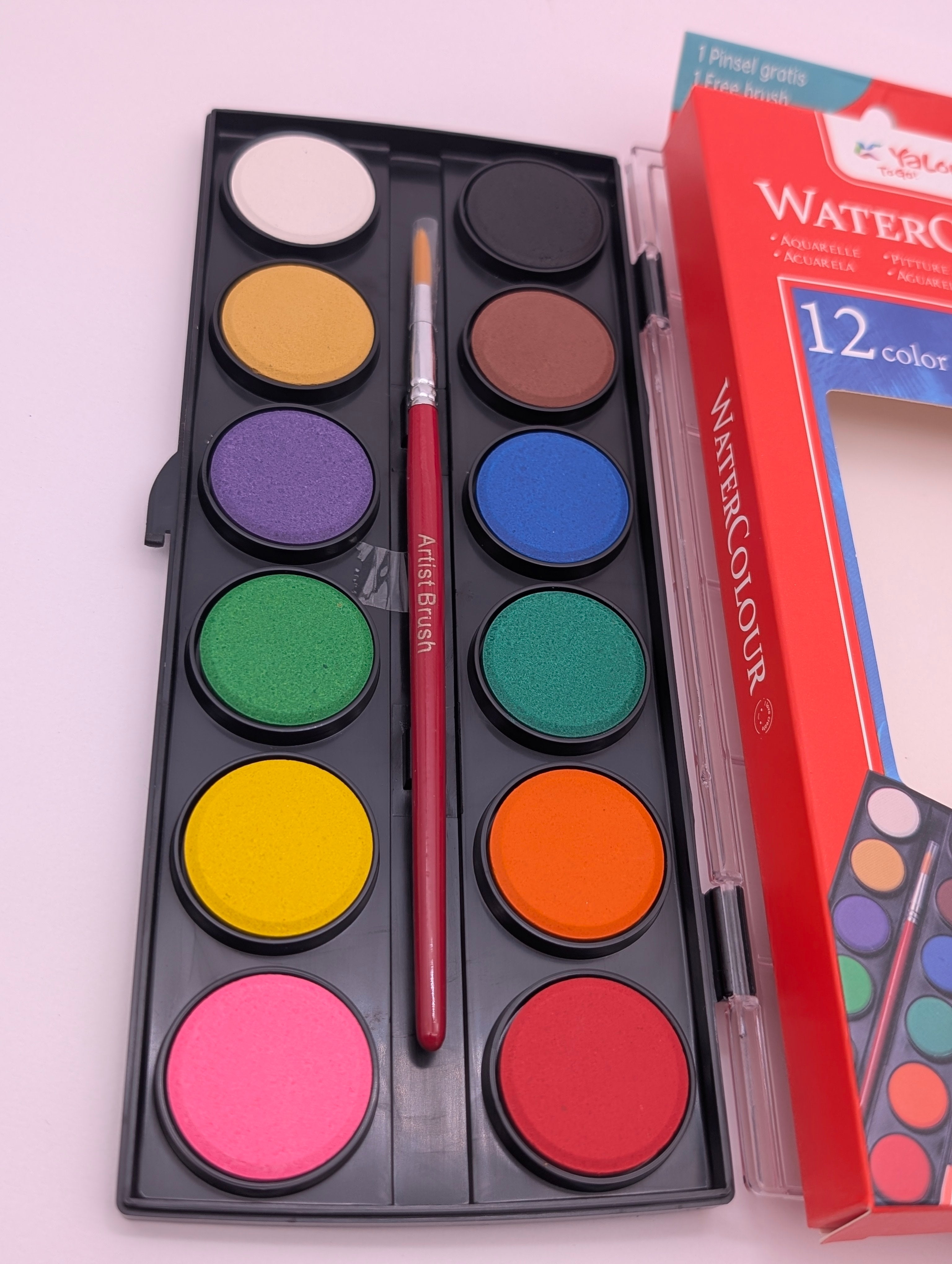 YALONG WATER COLOUR 12/21 PCS