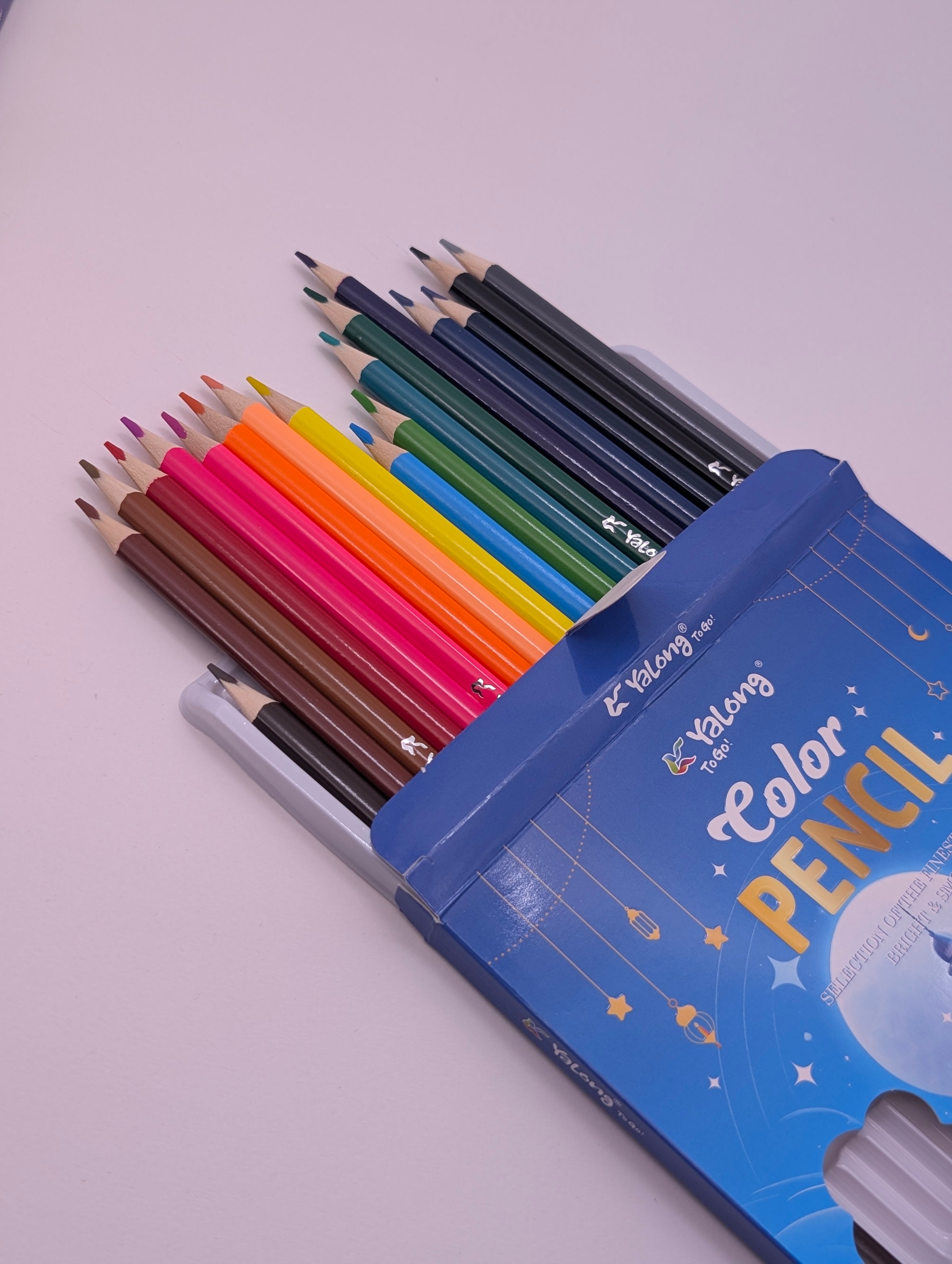 YALONG MOSQUE COLOUR PENCILS 18PCS