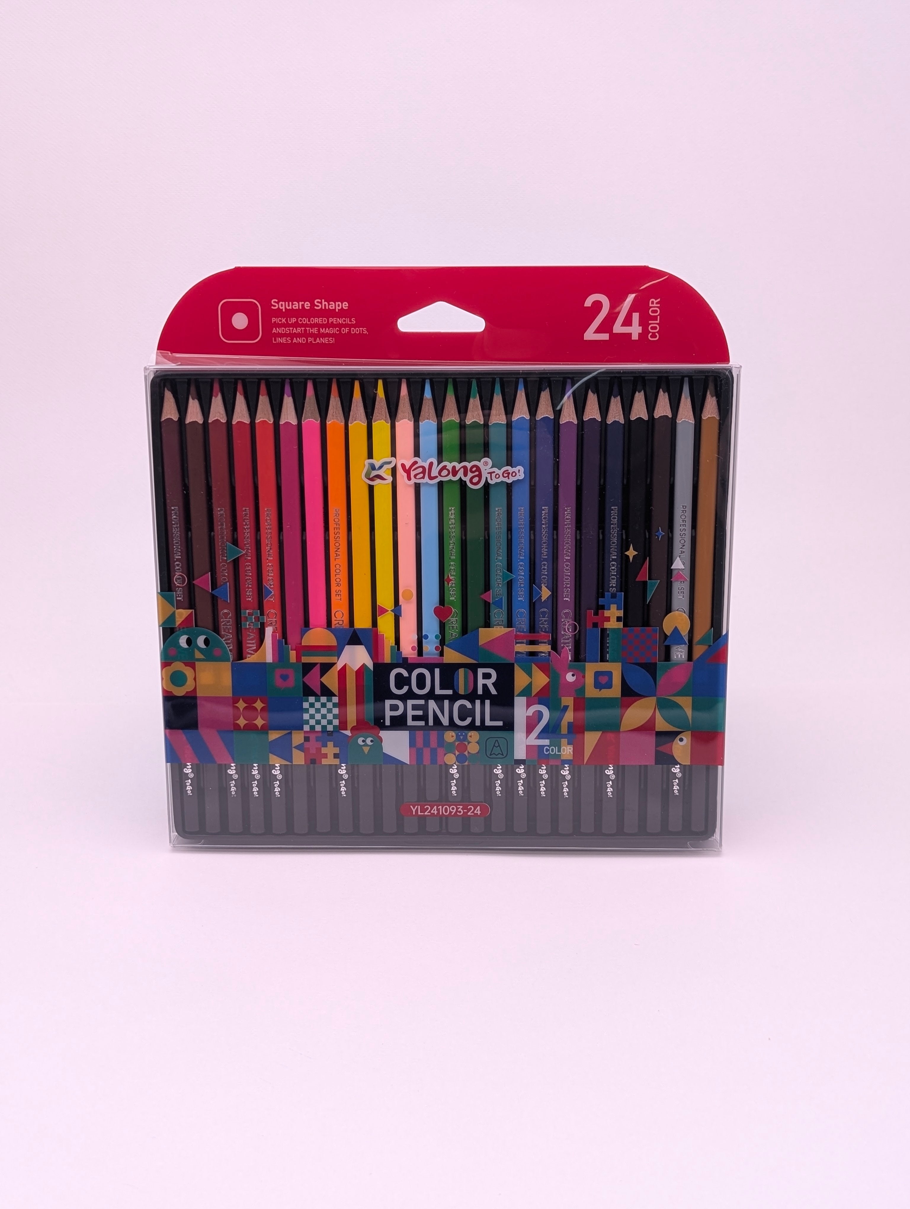 YALONG COLOUR PENCIL 12/24/36PCS