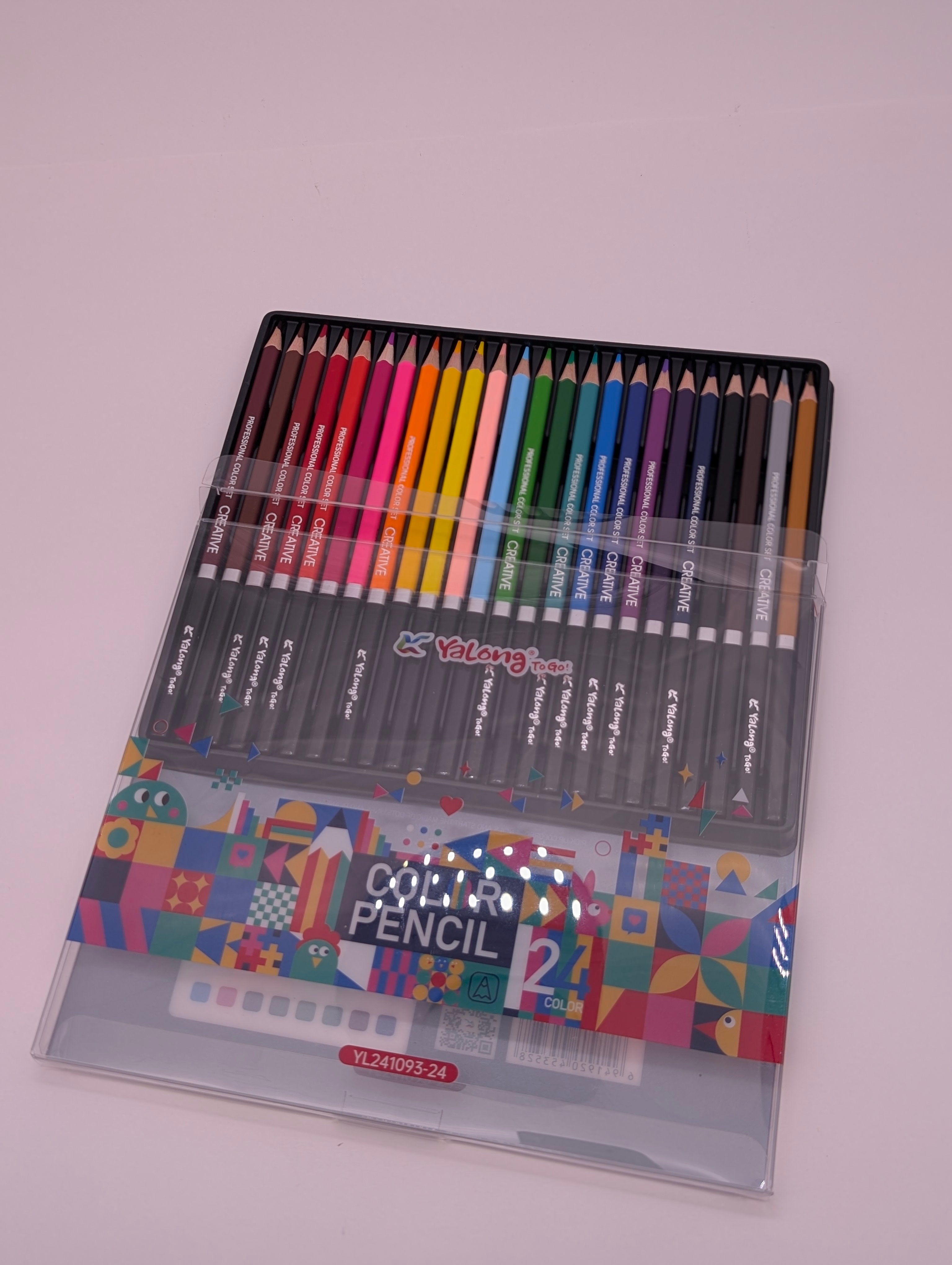 YALONG COLOUR PENCIL 12/24/36PCS