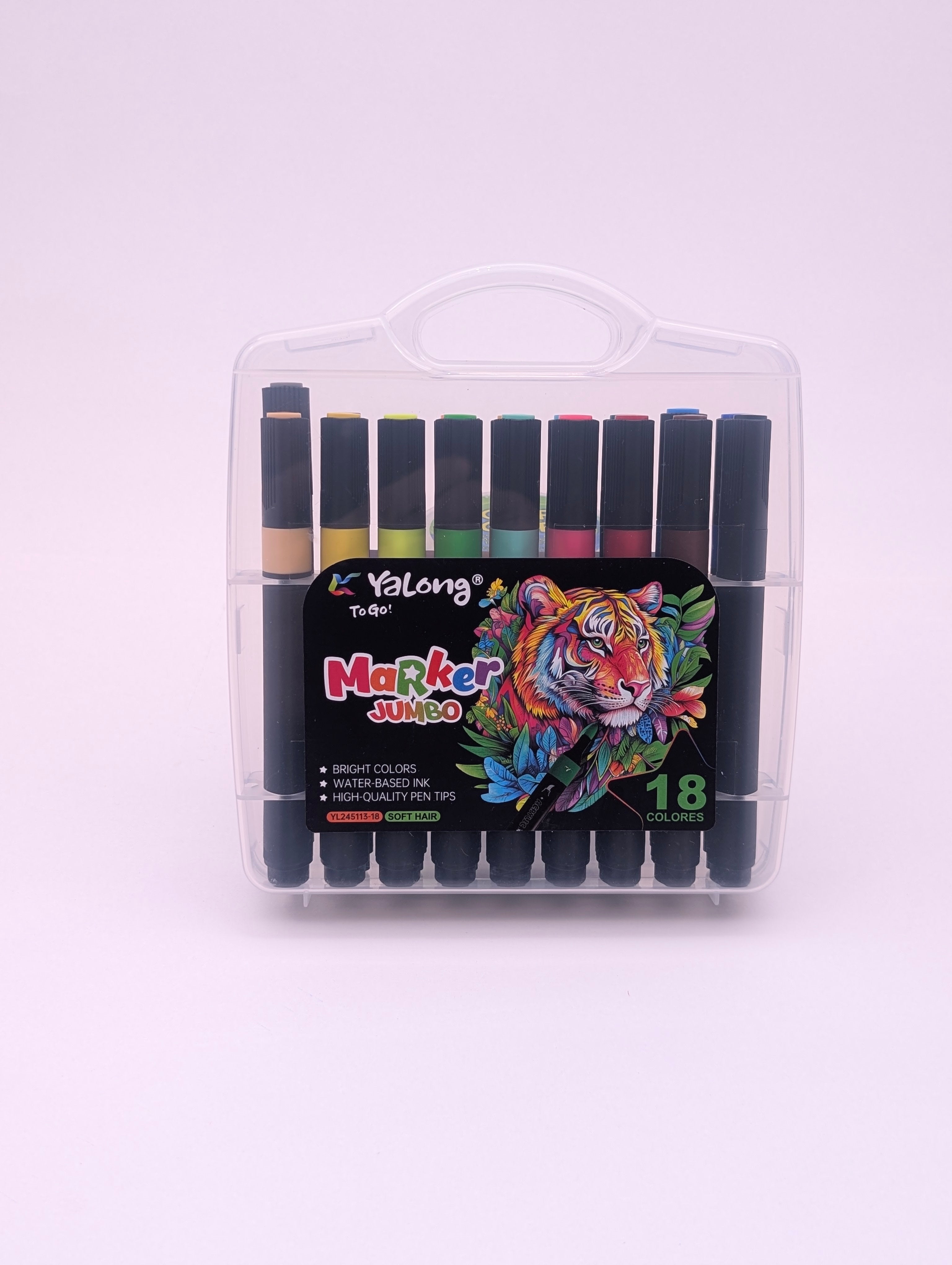 YALONG ACRYLIC MARKER 18/24 PCS SET