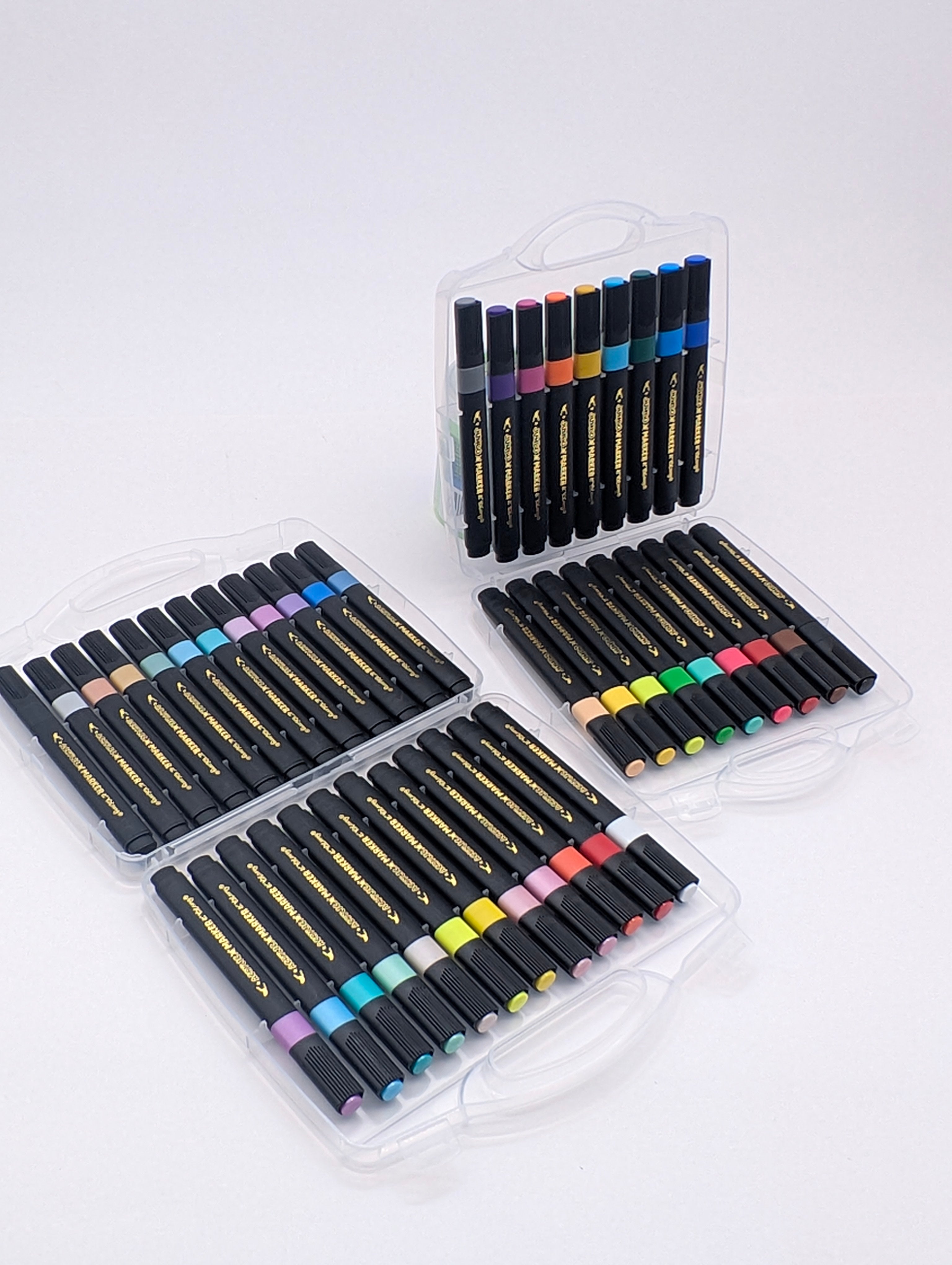 YALONG ACRYLIC MARKER 18/24 PCS SET