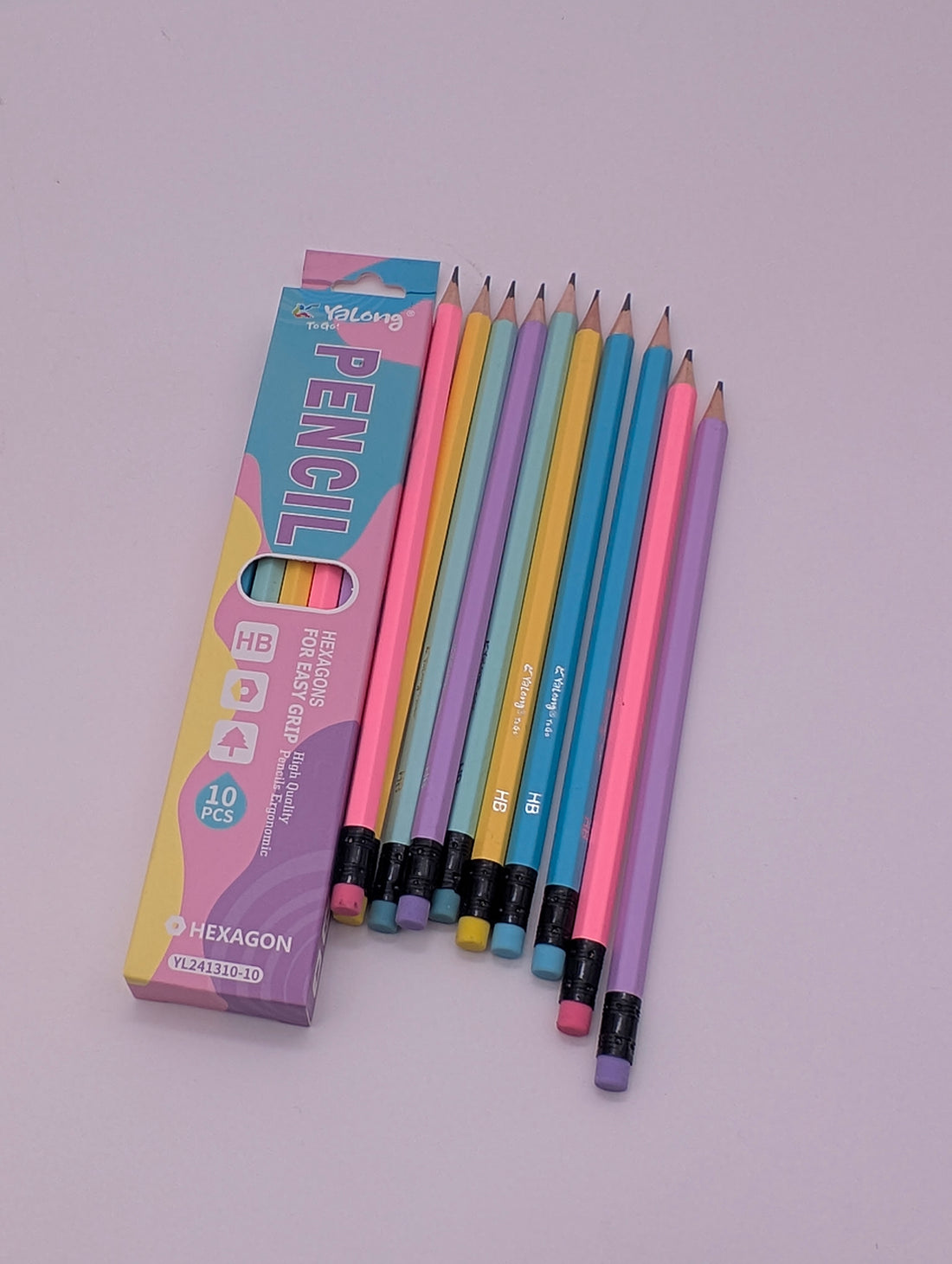 YALONG EASY FRIP LEAD PENCIL 12PCS