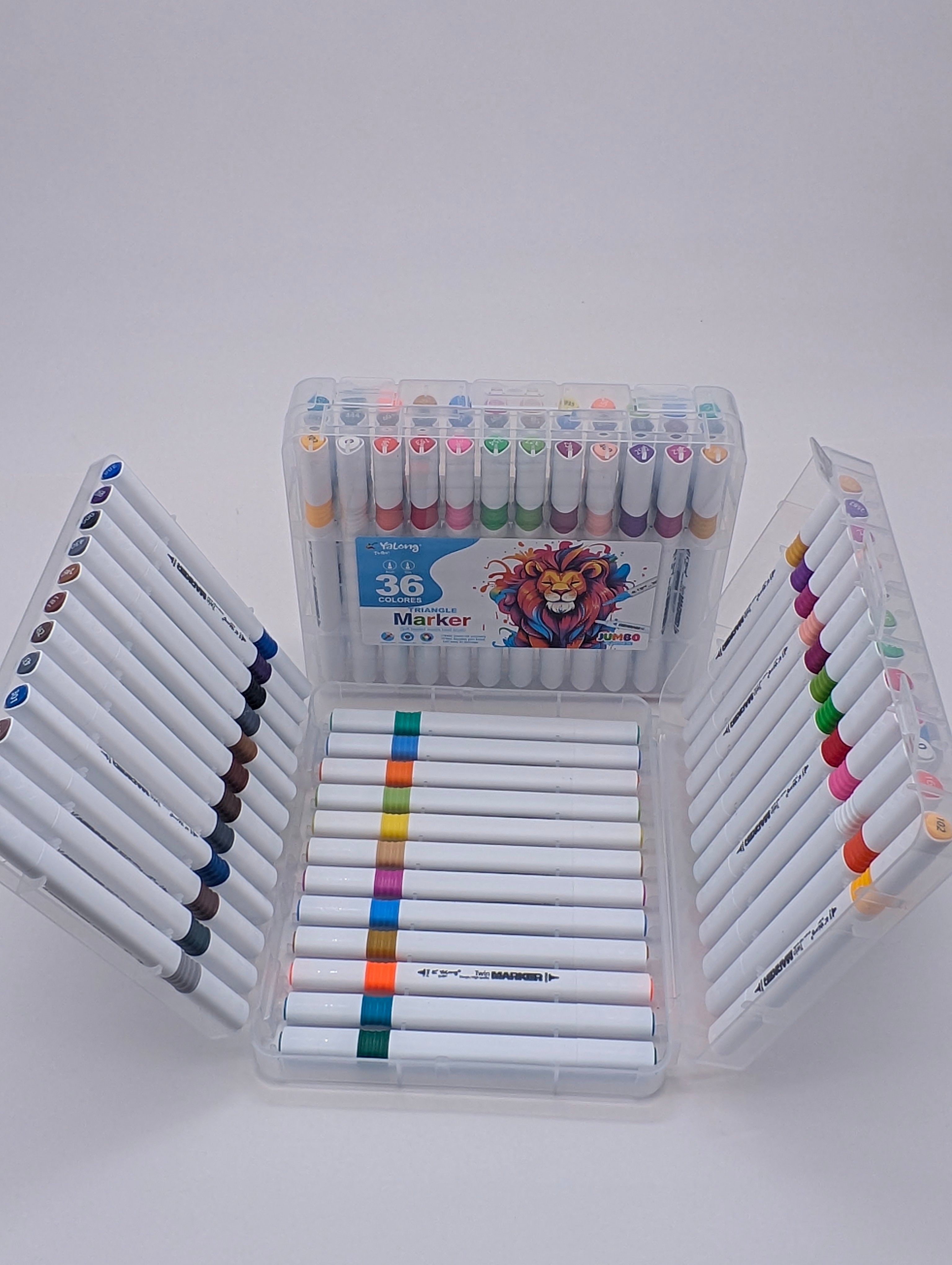 YALONG ACRYLIC MARKER 18PCS/24/36PCS  PCS SET