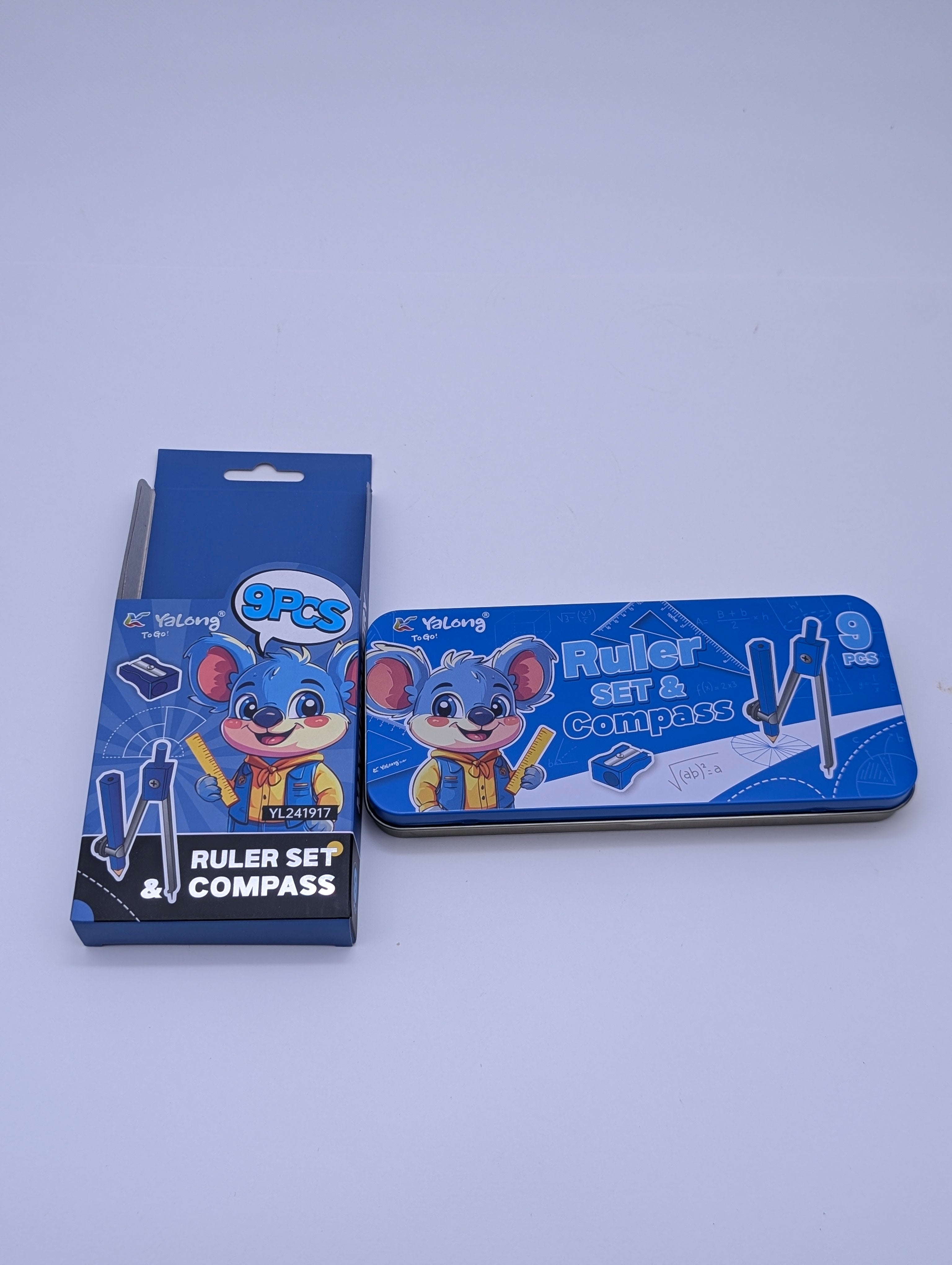 YALONG STATIONARY SET 9PCS