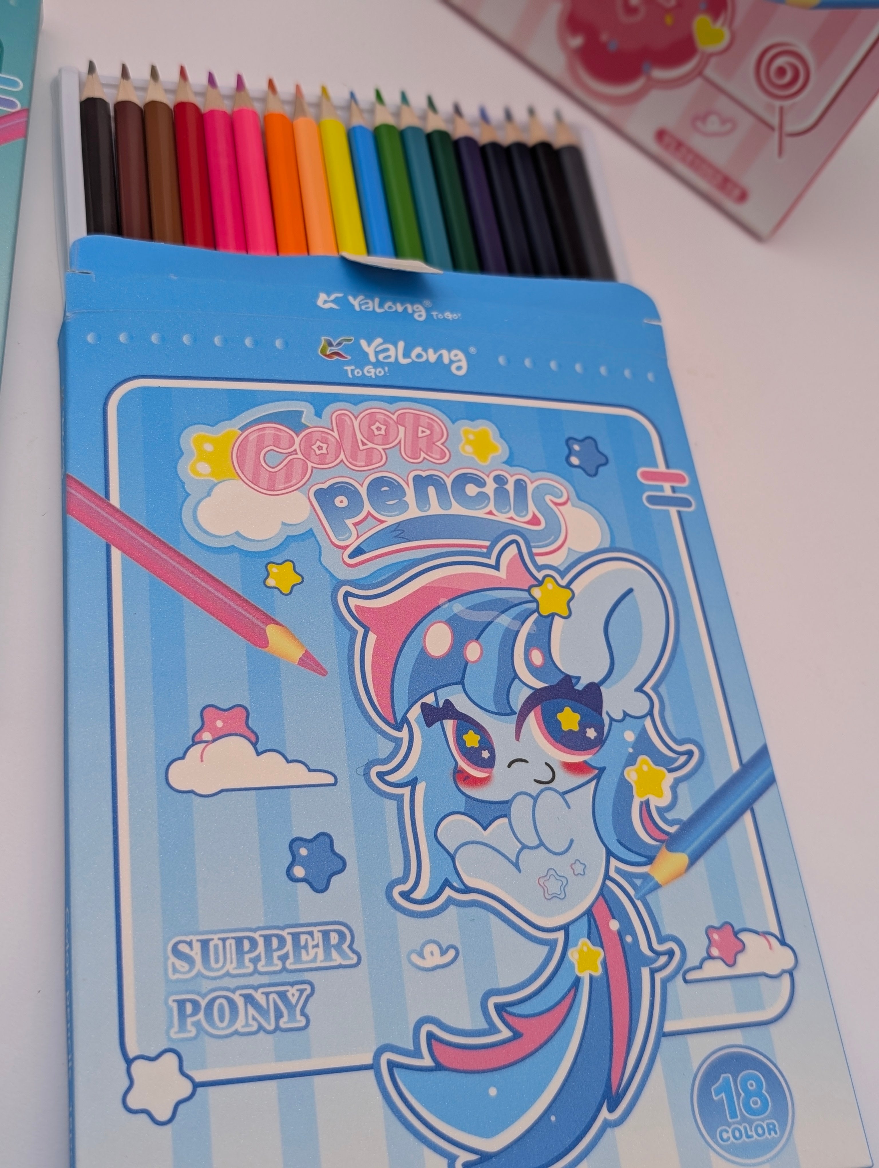 YALONG LITTLE PONY COLOPUR PENCIL 18PCS
