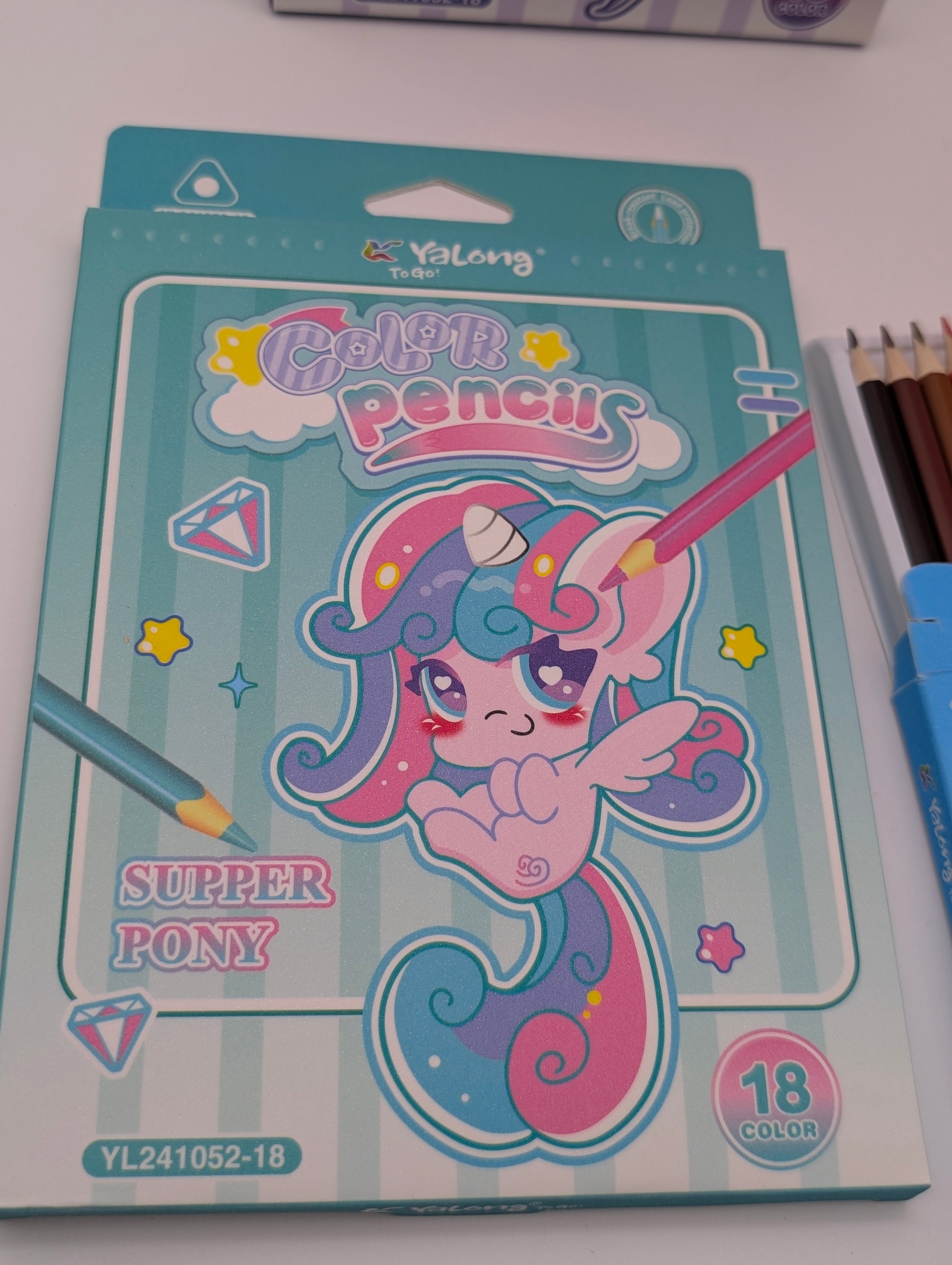 YALONG LITTLE PONY COLOPUR PENCIL 18PCS