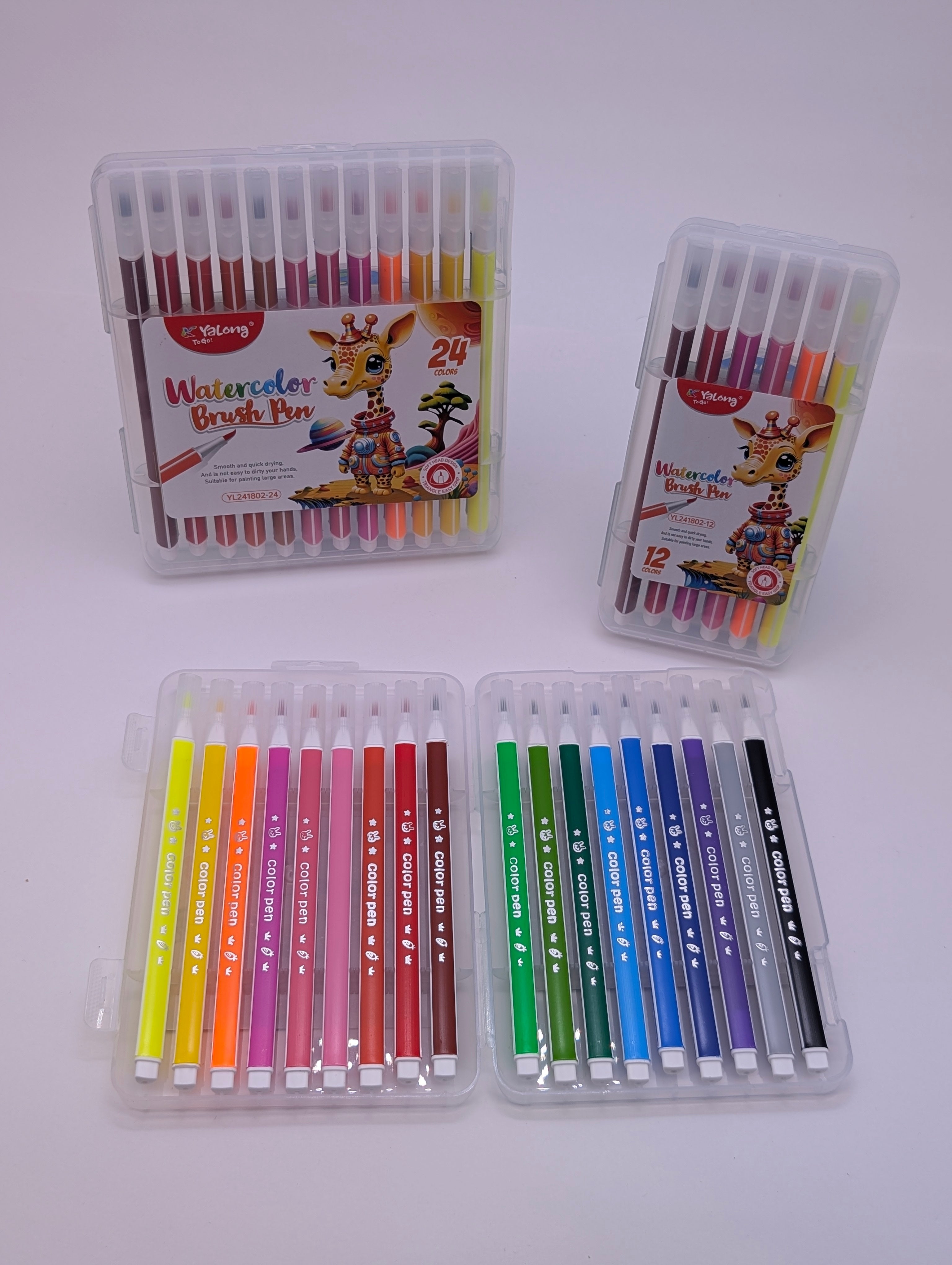 YALONG WATER COLOR MARKER 12/18/24 PCS